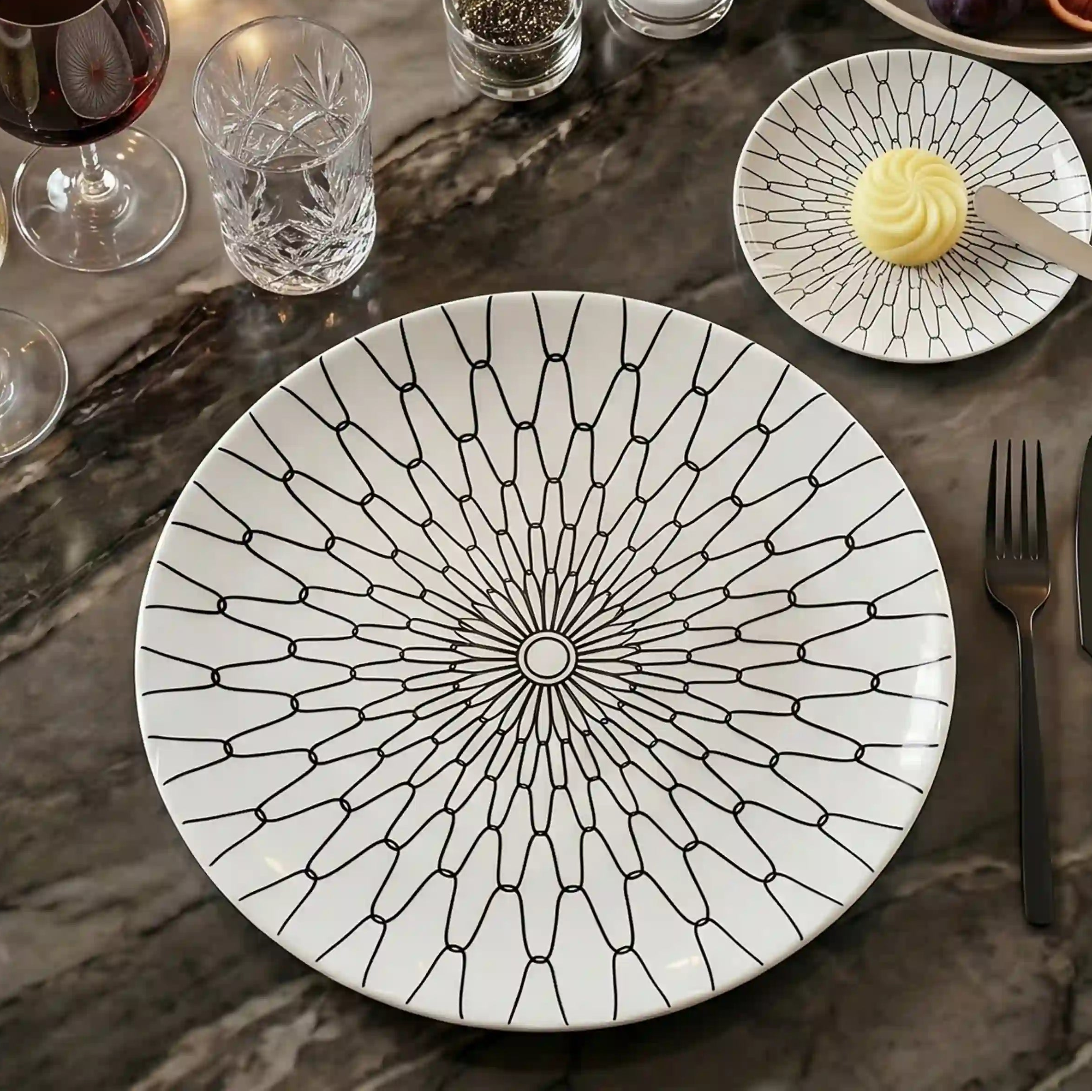 ZAPHIRE MONROE BLANC PLATE