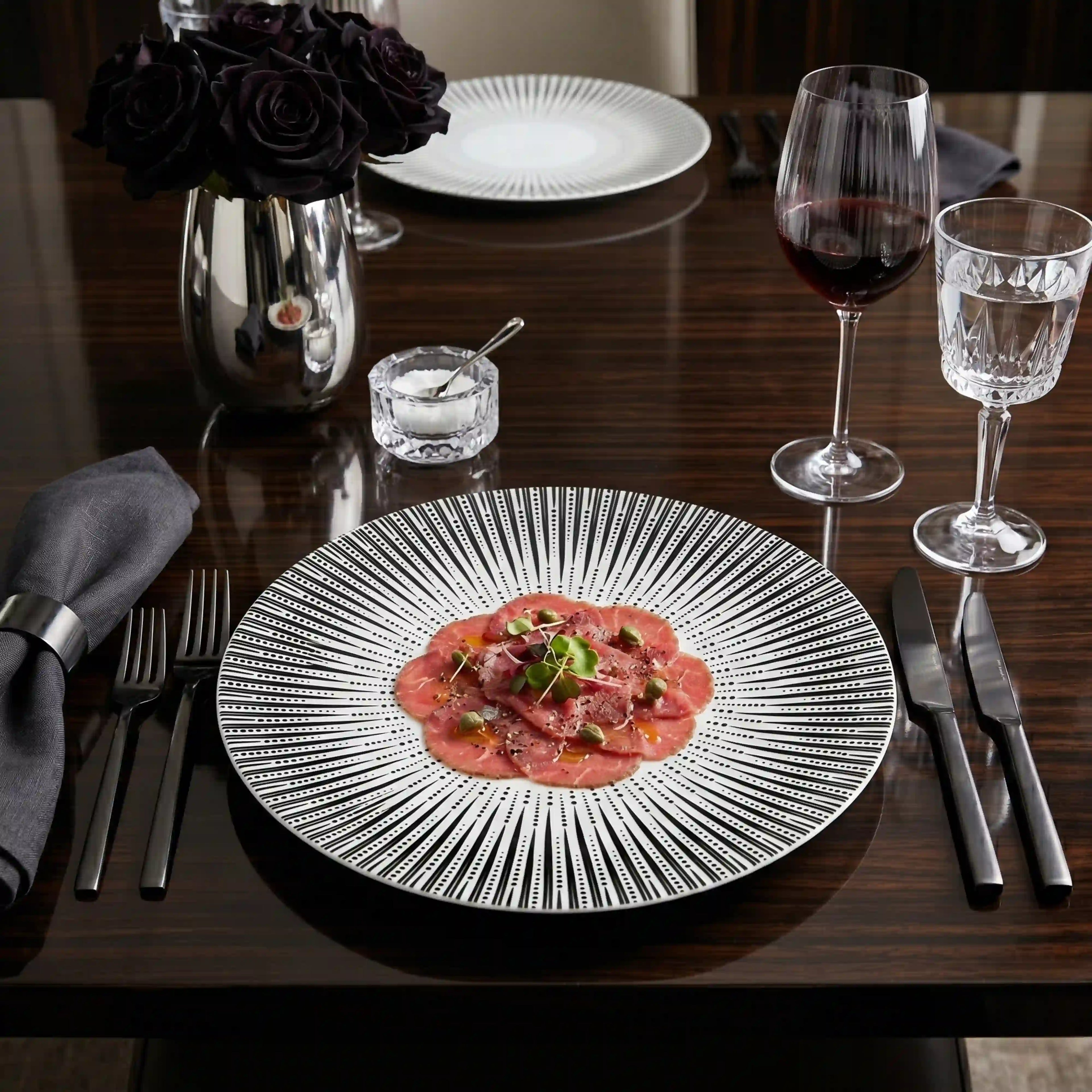 ZAPHIRE BLANC PLATE
