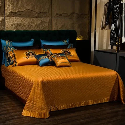 CROWN IMPERIAL DUVET COVER & SHAMS EGYPTIAN COTTON 800TC