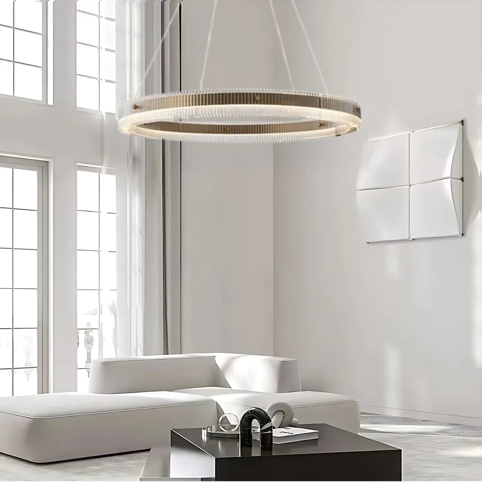 LUSTRE PRÉCIEUX HALO CHANDELIER