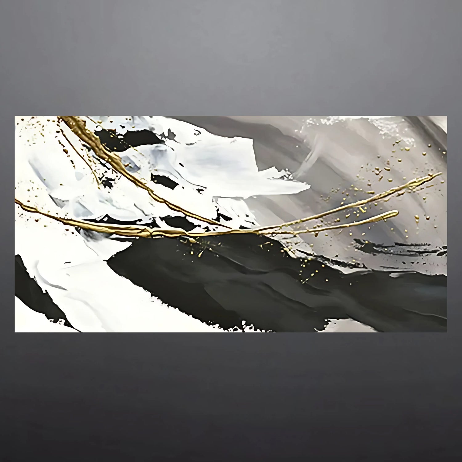 ENIGMATIC WAVES OIL PAINTING