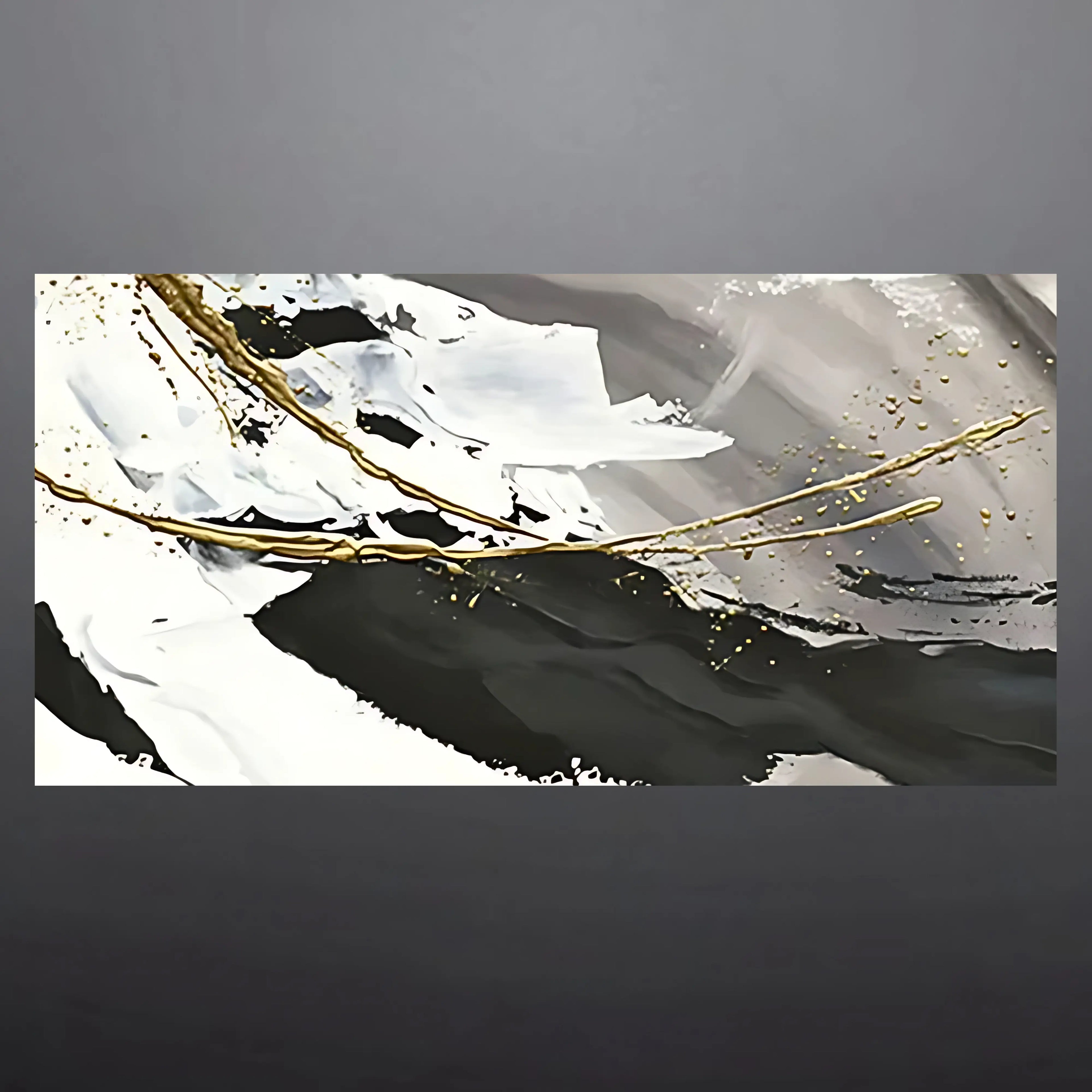 ENIGMATIC WAVES OIL PAINTING