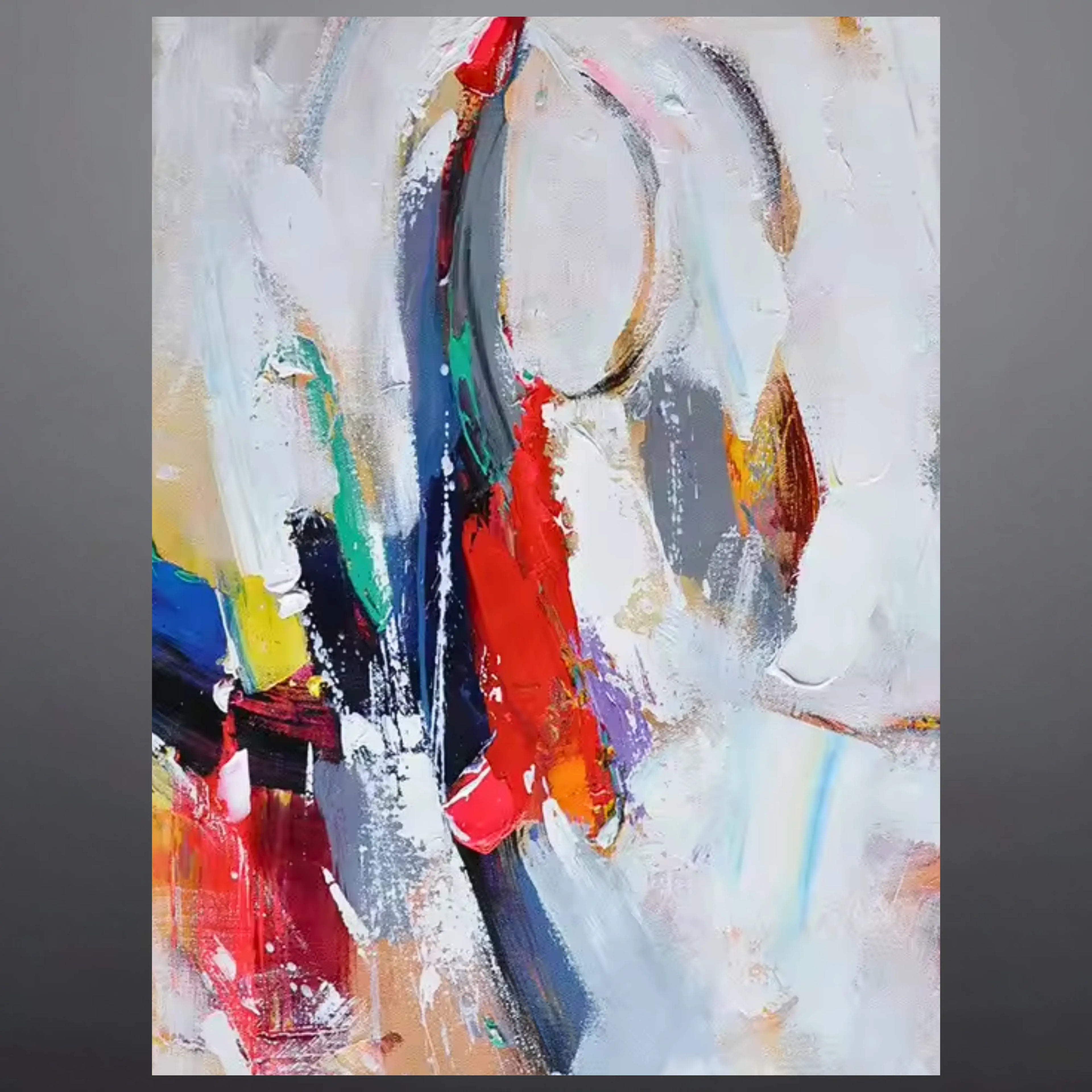 VIVID CRESCENDO OIL PAINTING