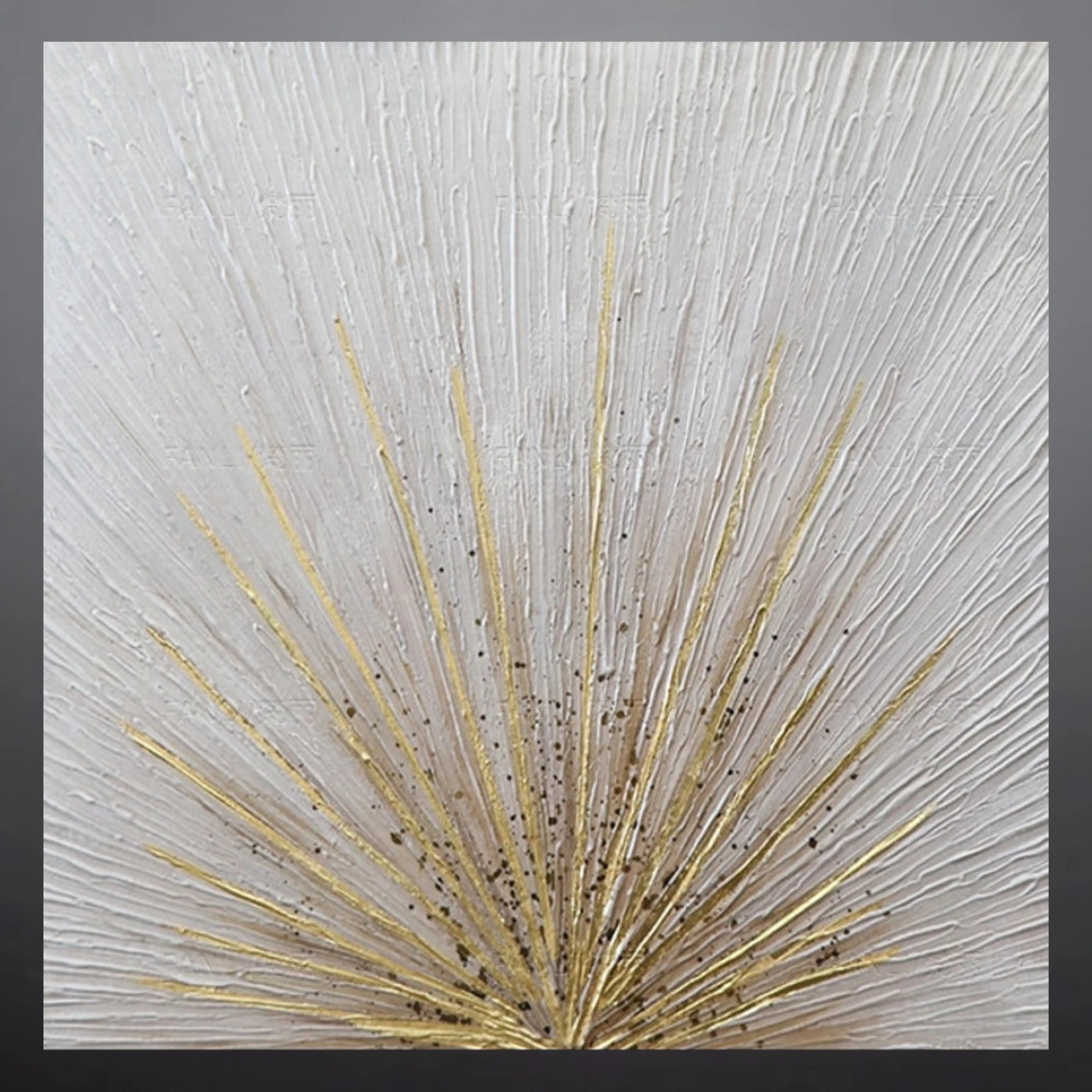 Golden Apex Oil Painting