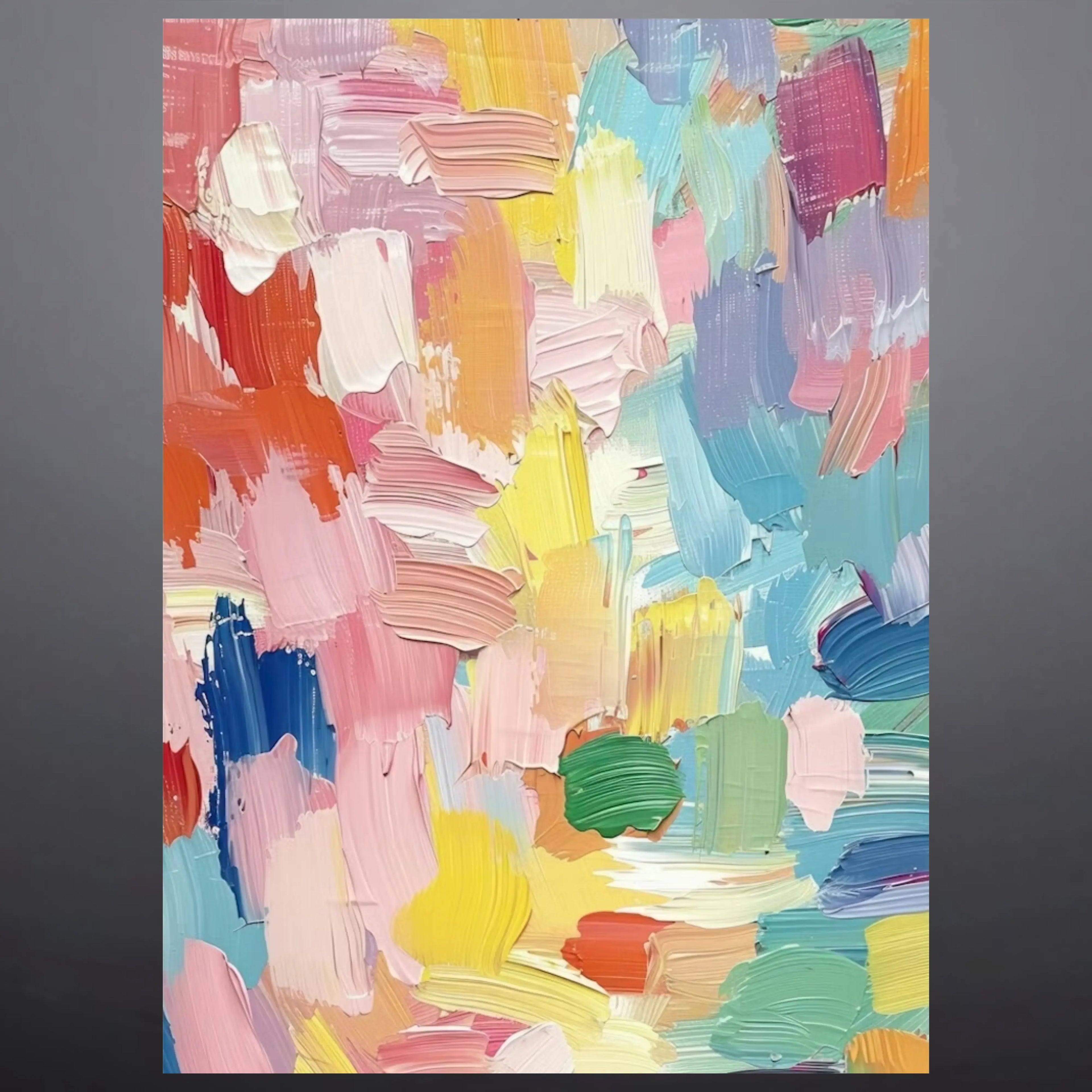 HARMONIC PRISM OIL PAINTING