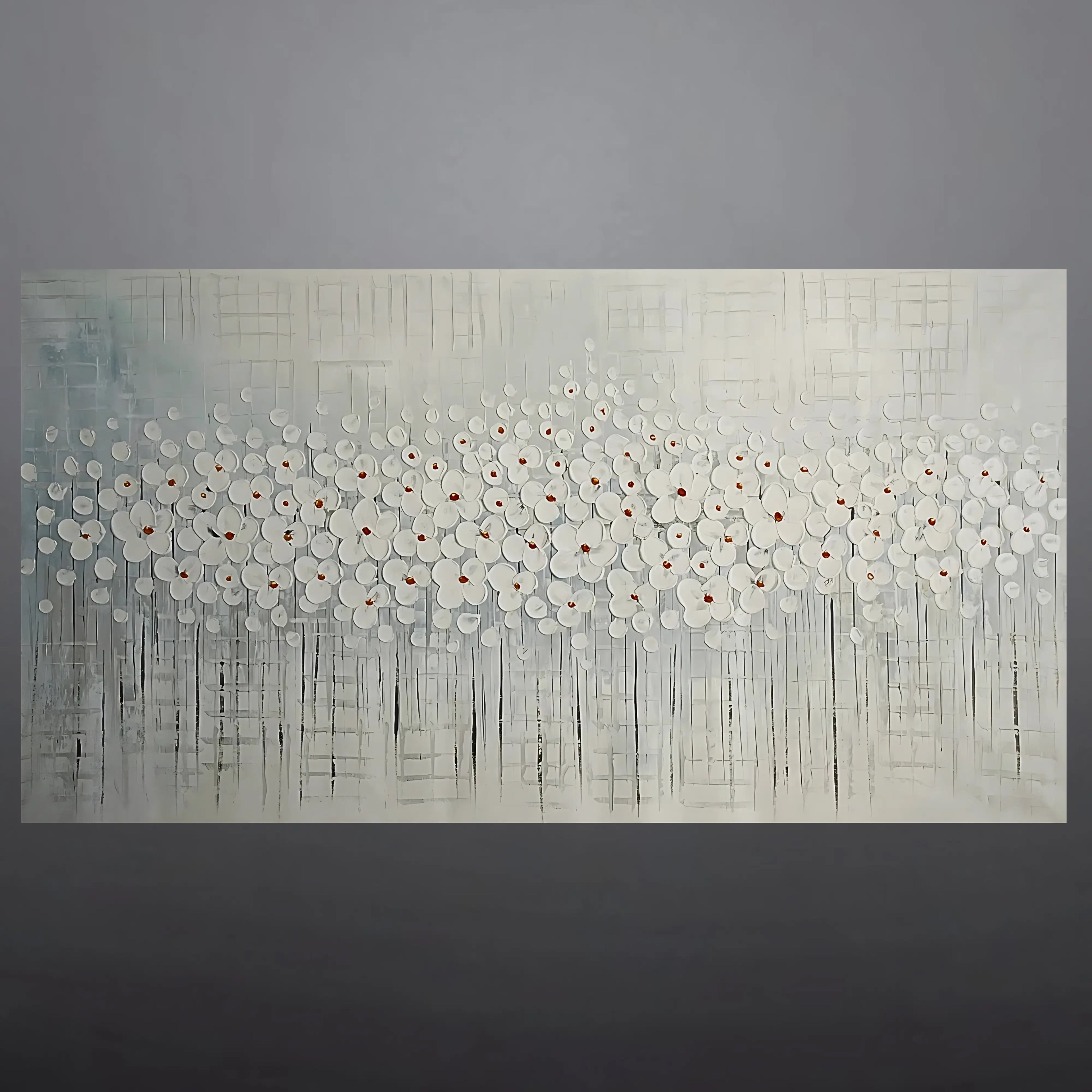 SERENE BLOSSOMS OIL PAINTING