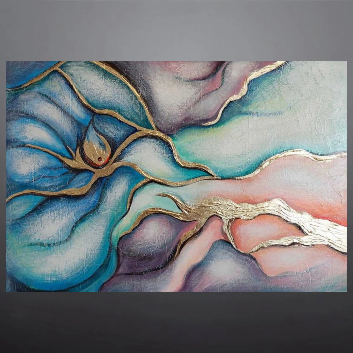 SERAPHIC ECHOES OIL PAINTING