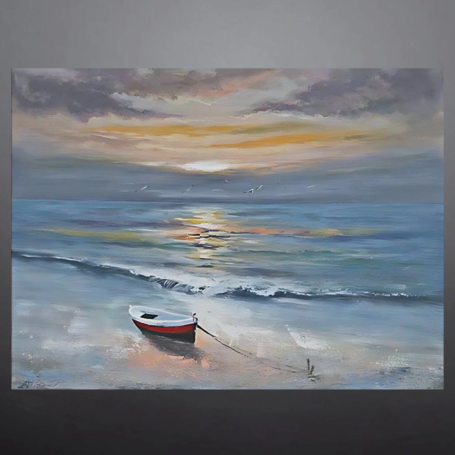 QUIET VOYAGE OIL PAINTING