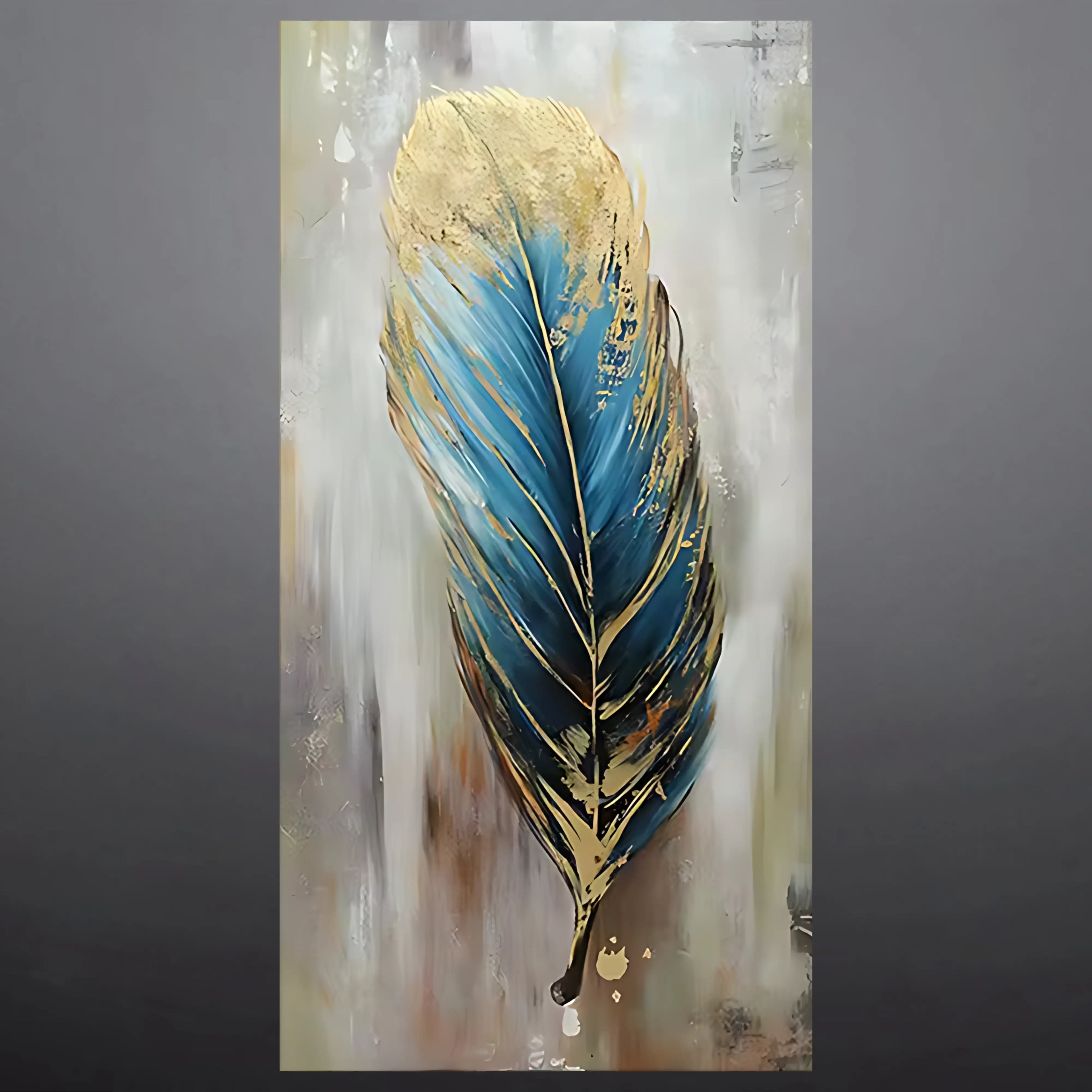 ROYAL PLUME OIL PAINTING