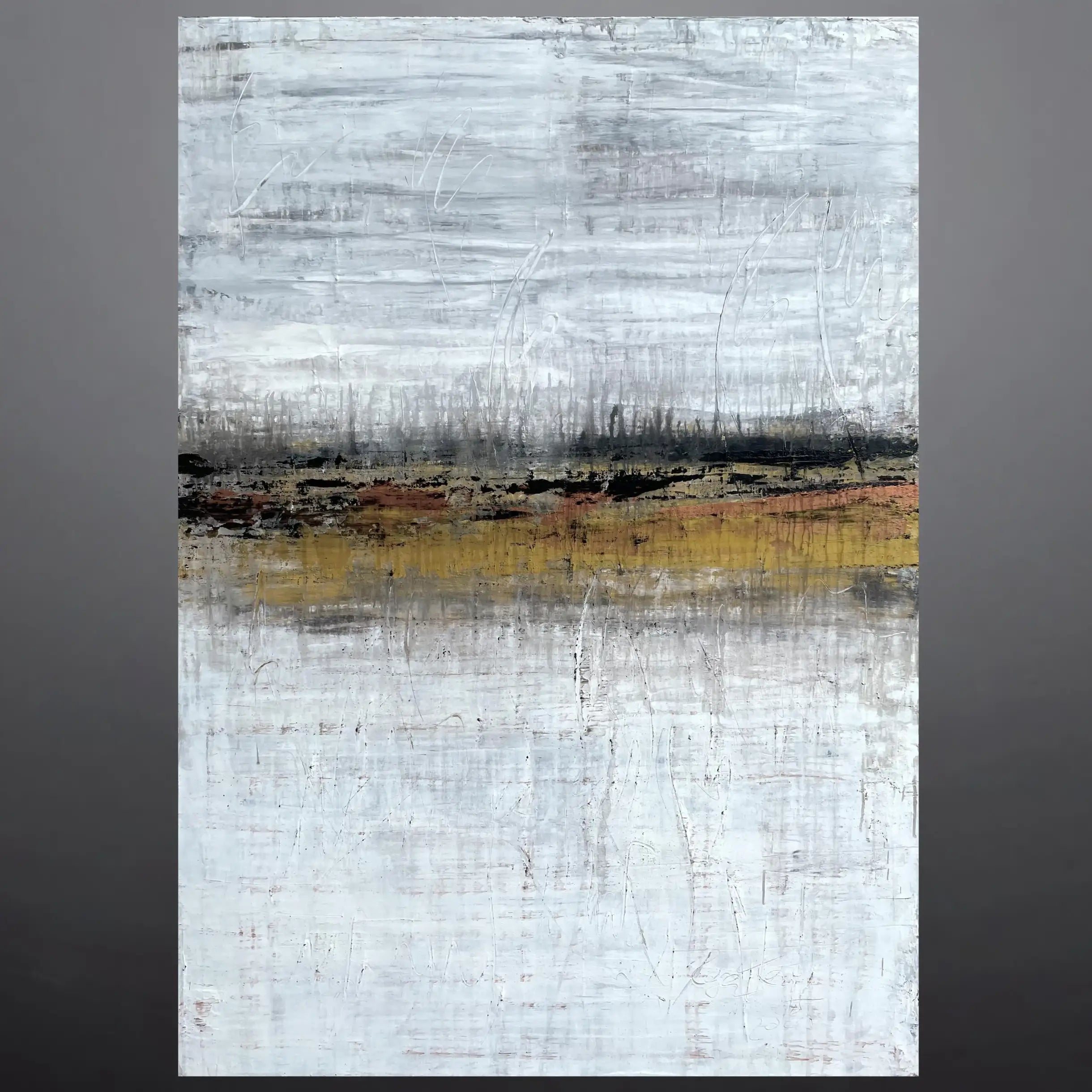Whispered Passage | Abstract Oil Painting on Canvas — Decor Lane ...