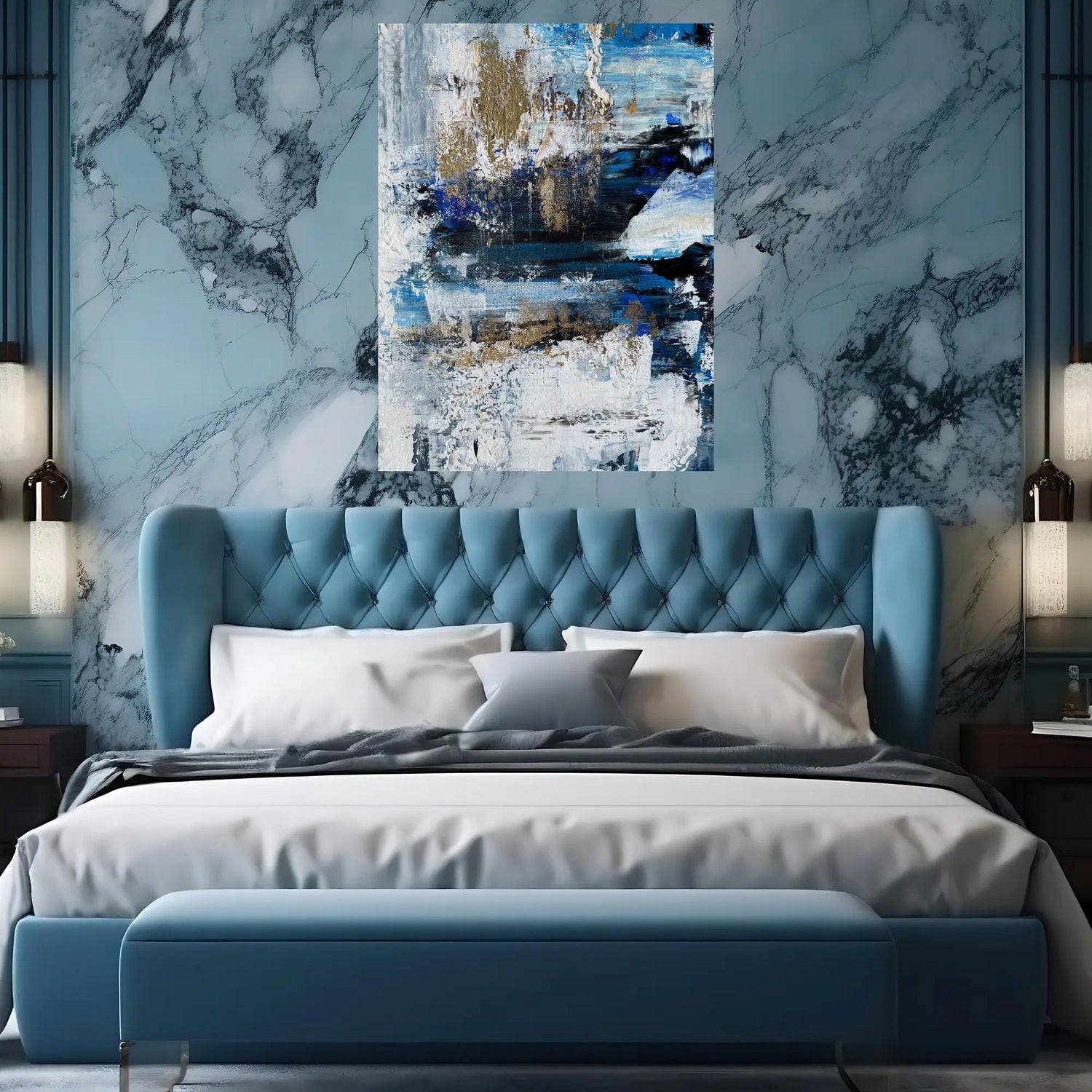 GLISTENING MIST OIL PAINTING