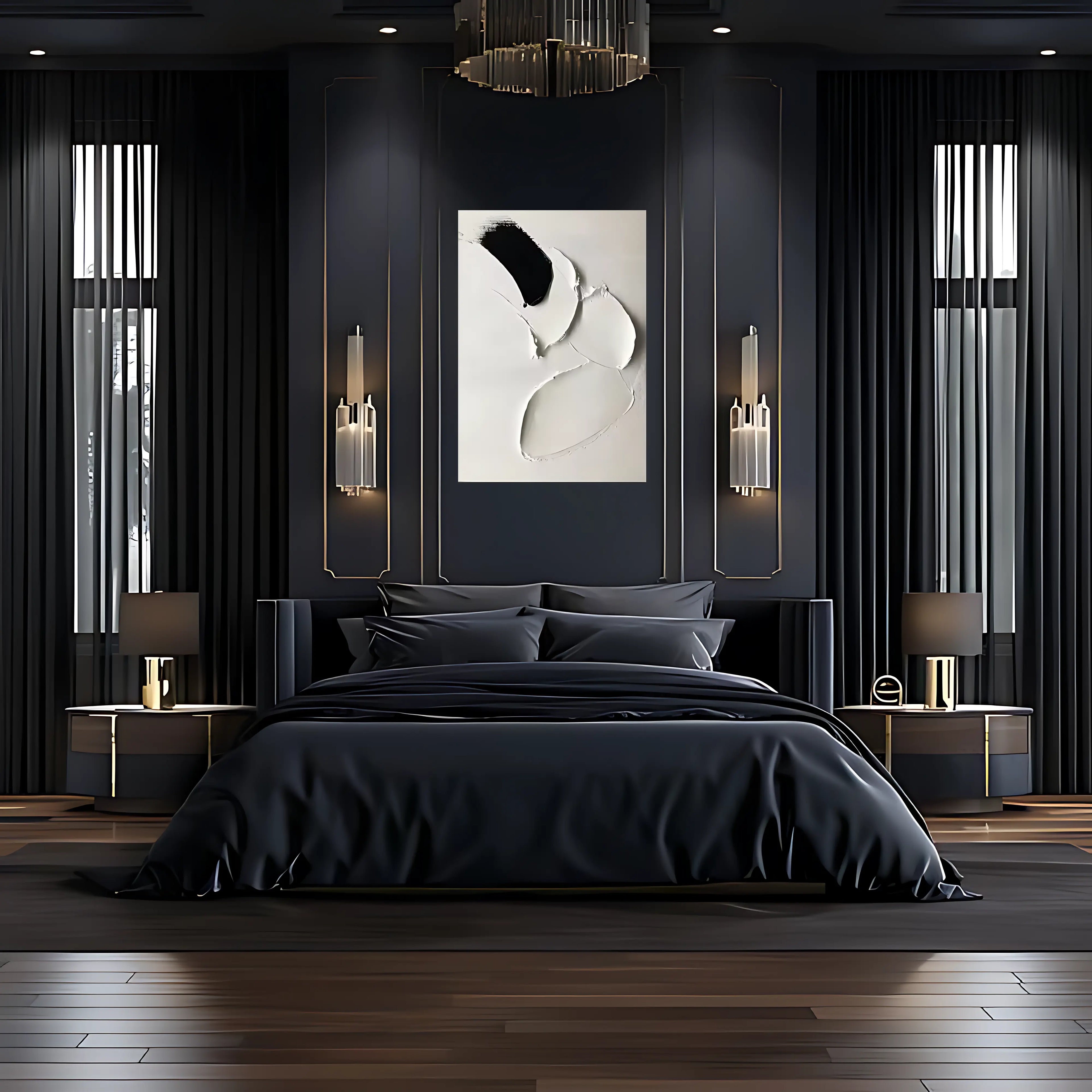 ECLIPSE ECHOES OIL PAINTING