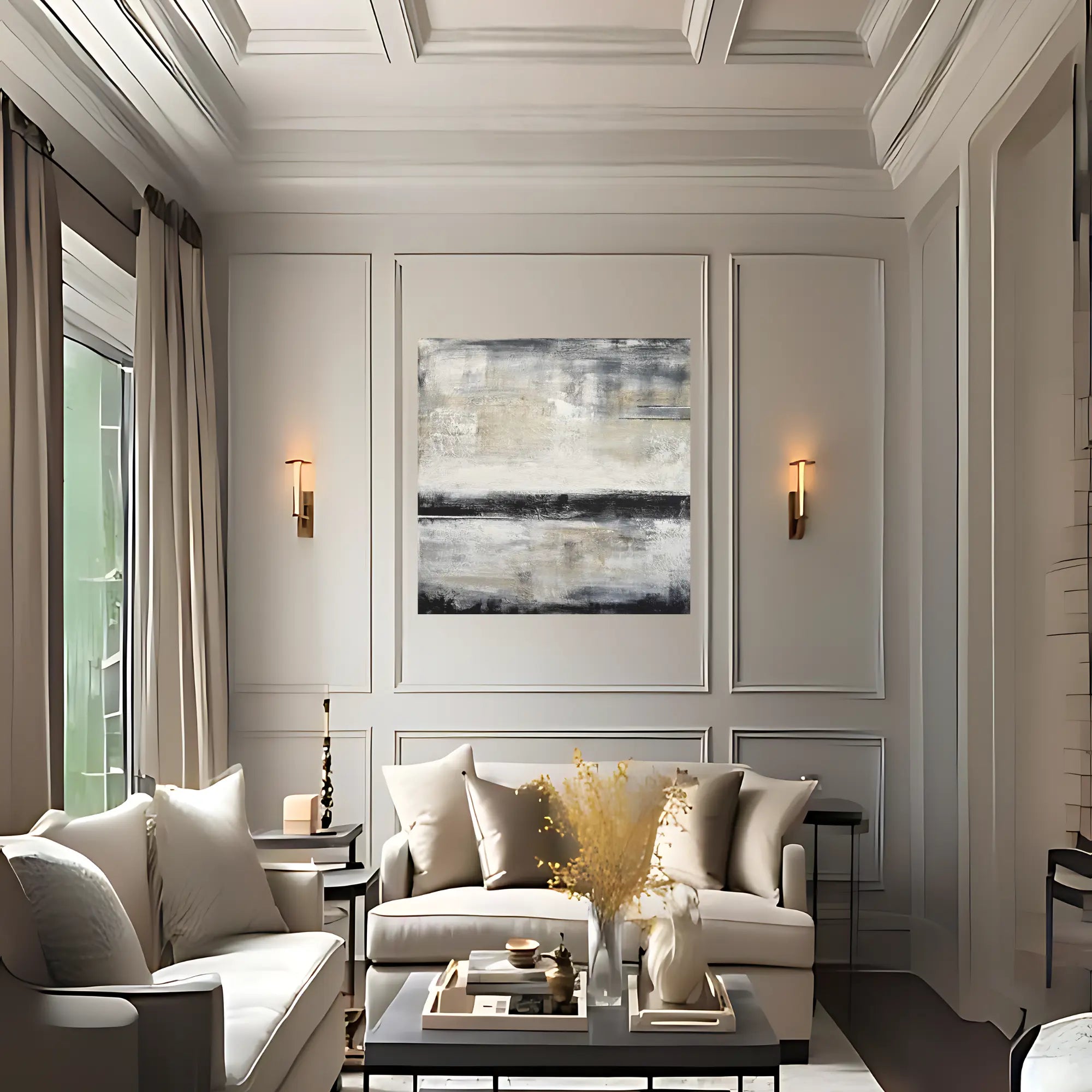 SHADOWSCAPE OIL PAINTING