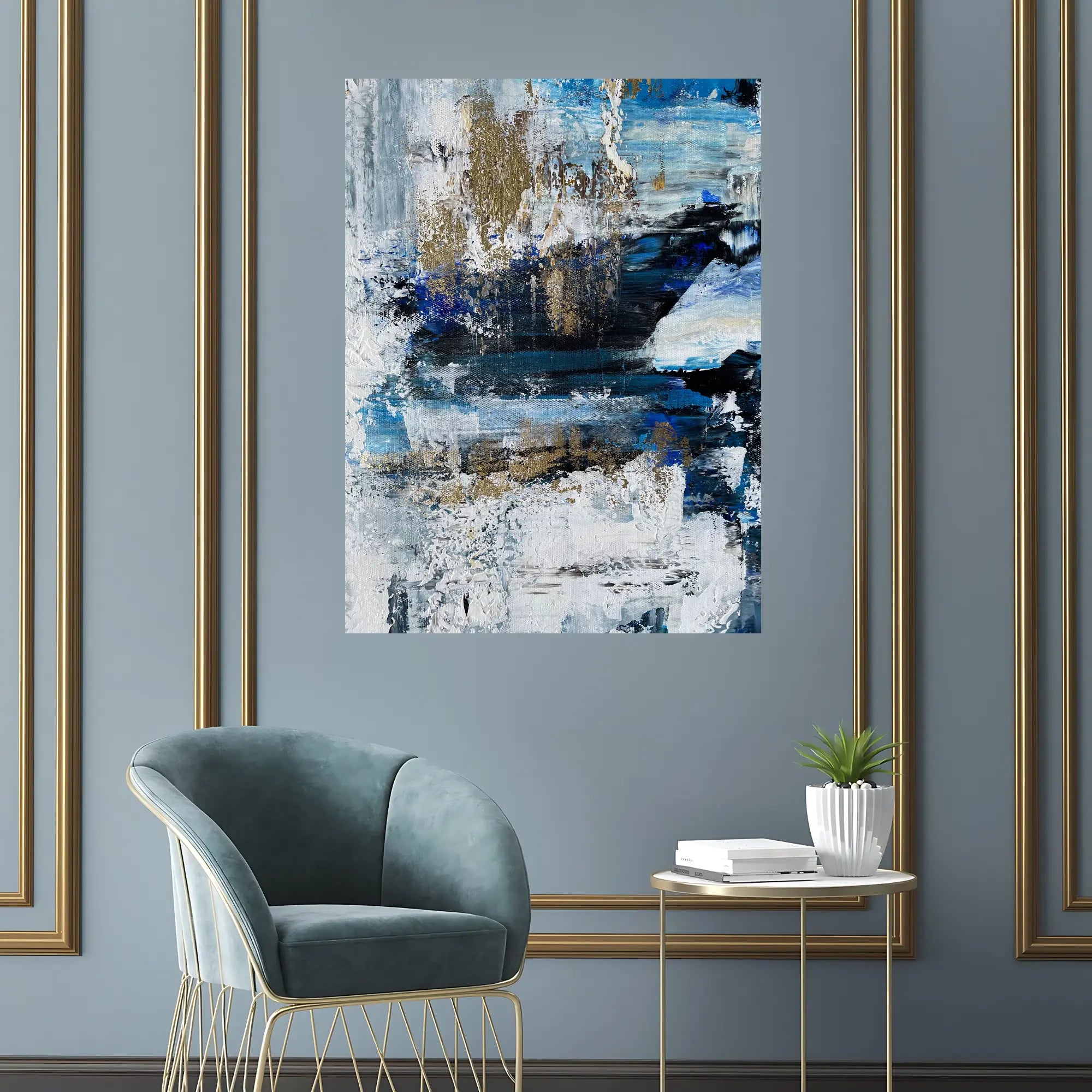 GLISTENING MIST OIL PAINTING