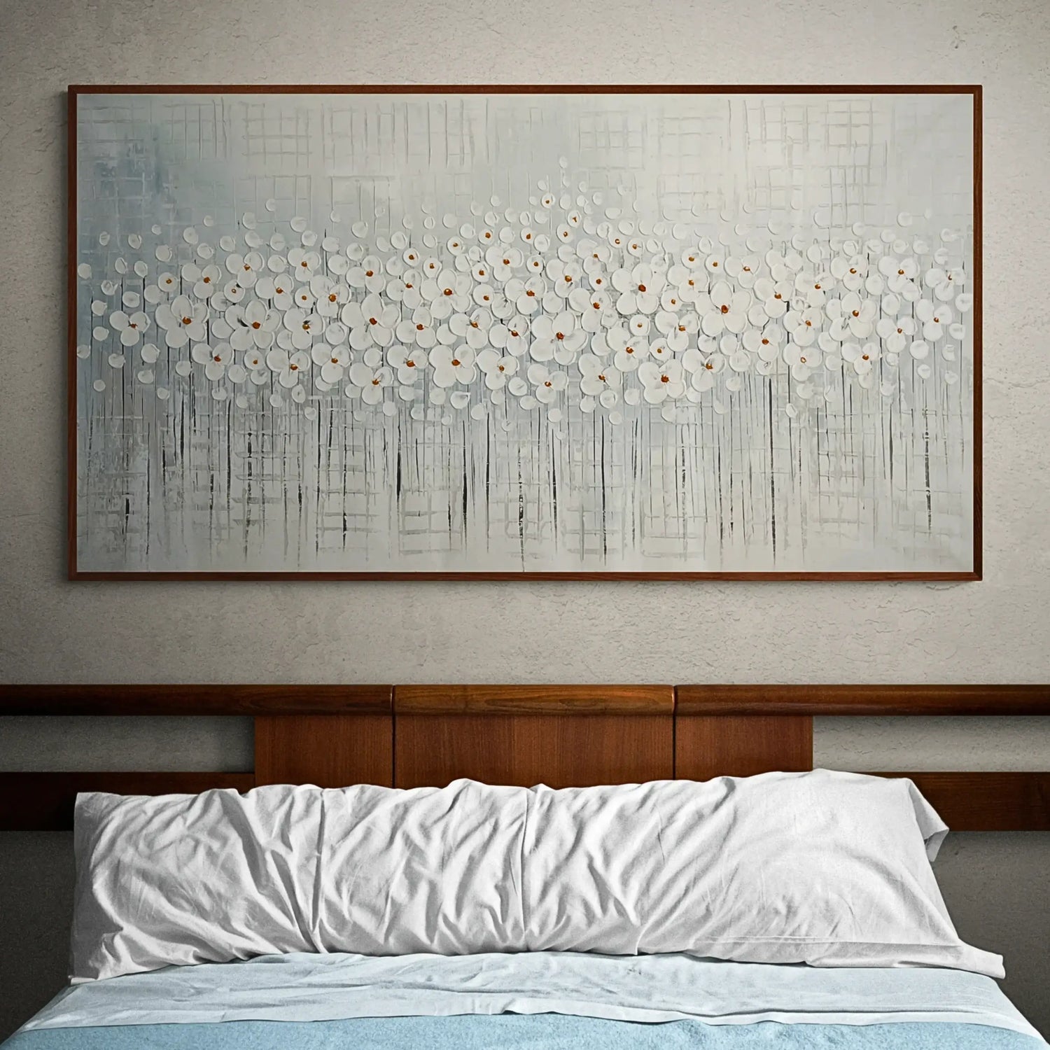 SERENE BLOSSOMS OIL PAINTING