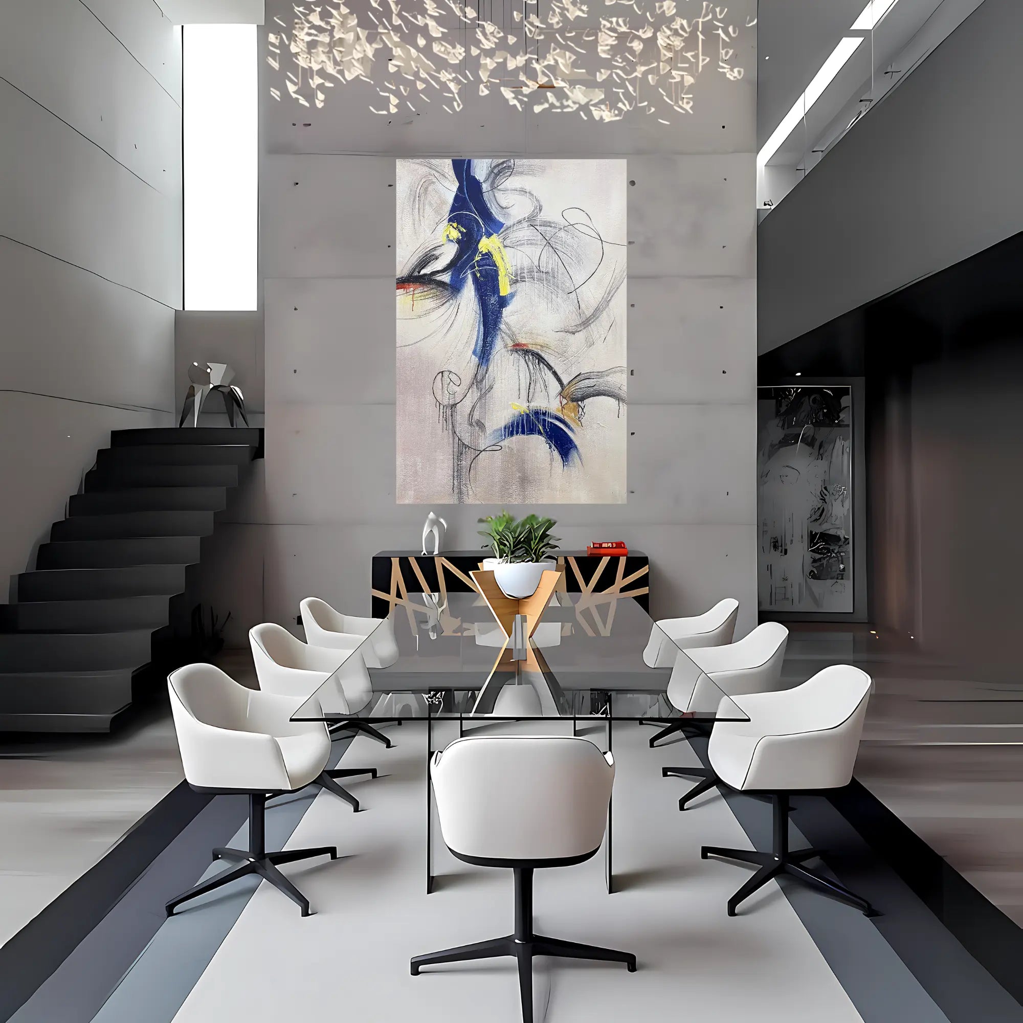 STELLAR TIDES OIL PAINTING