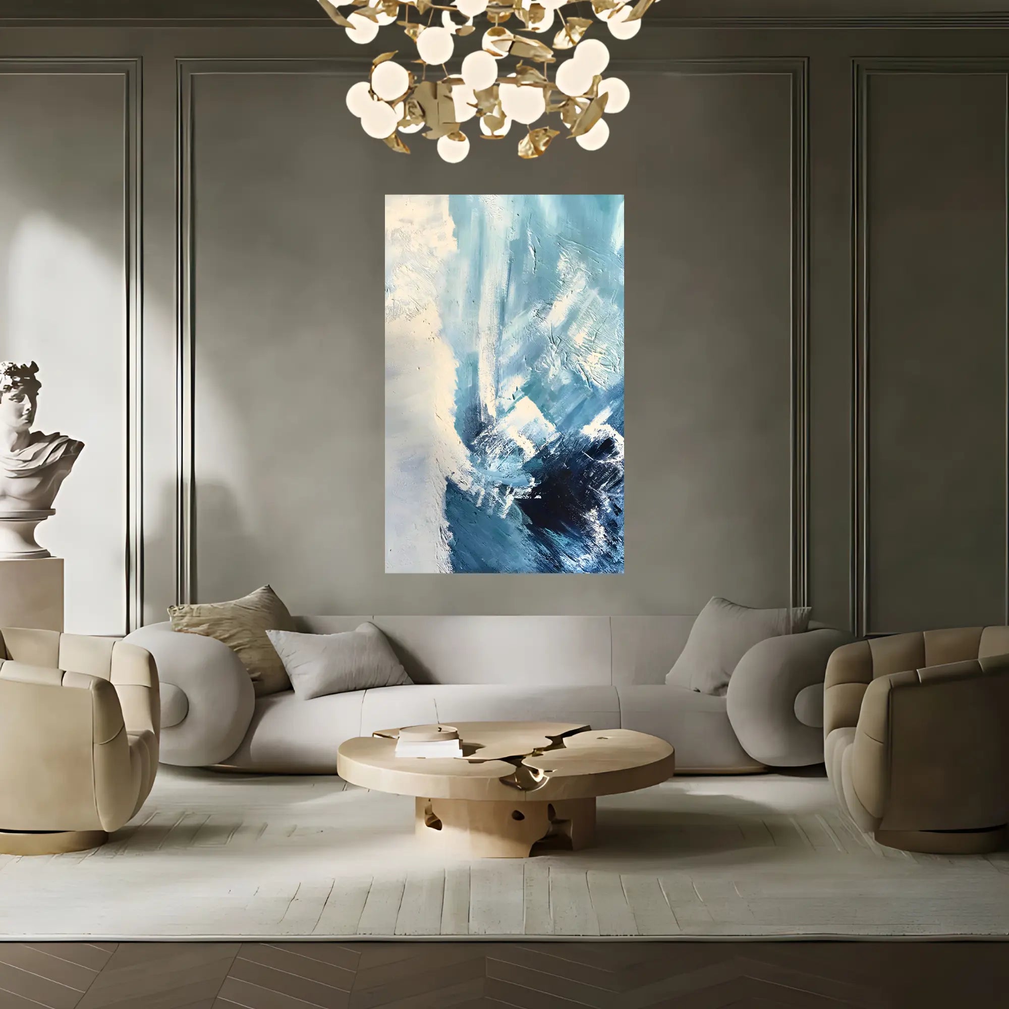 ARCTIC BREEZE OIL PAINTING