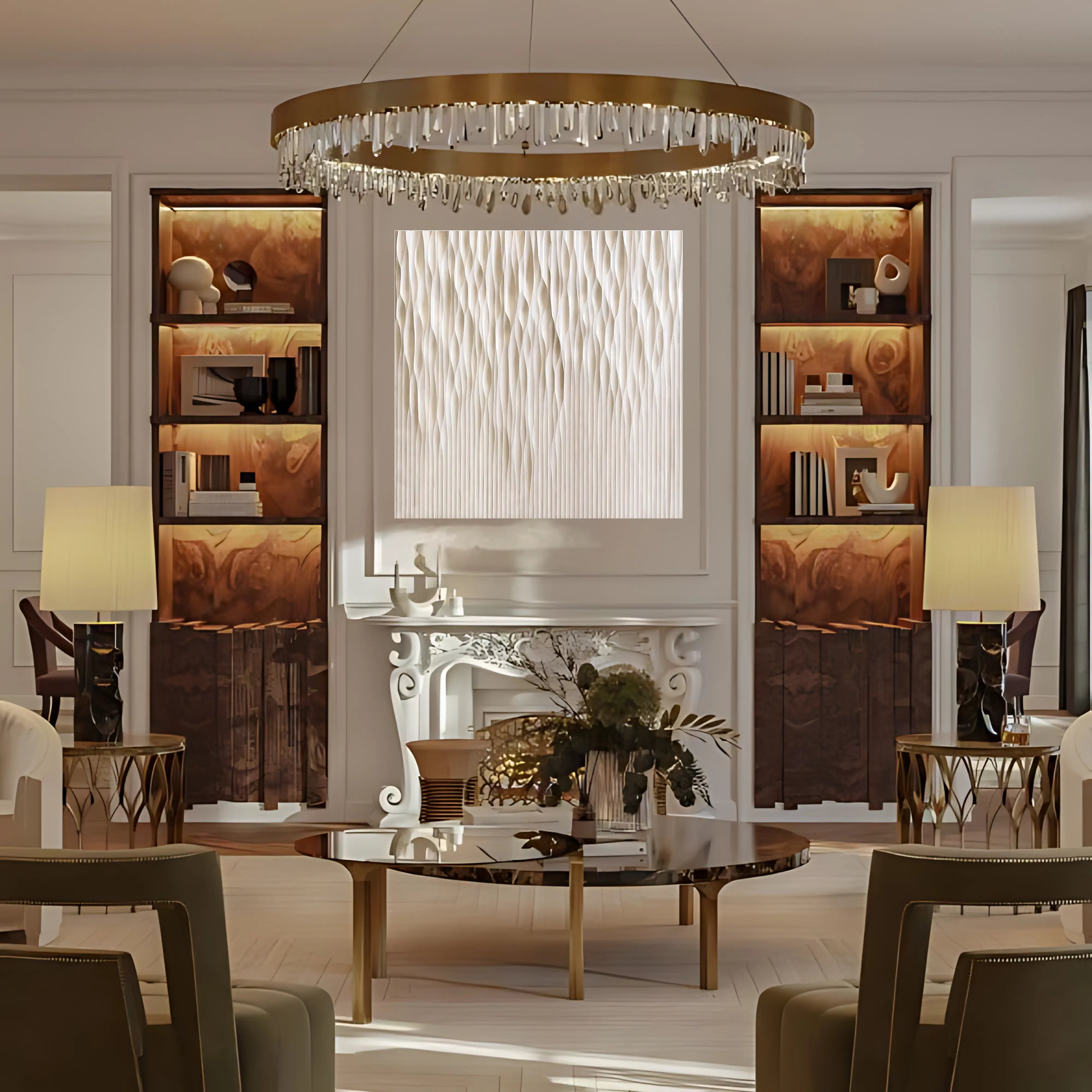 WHISPERING HUES OIL PAINTING