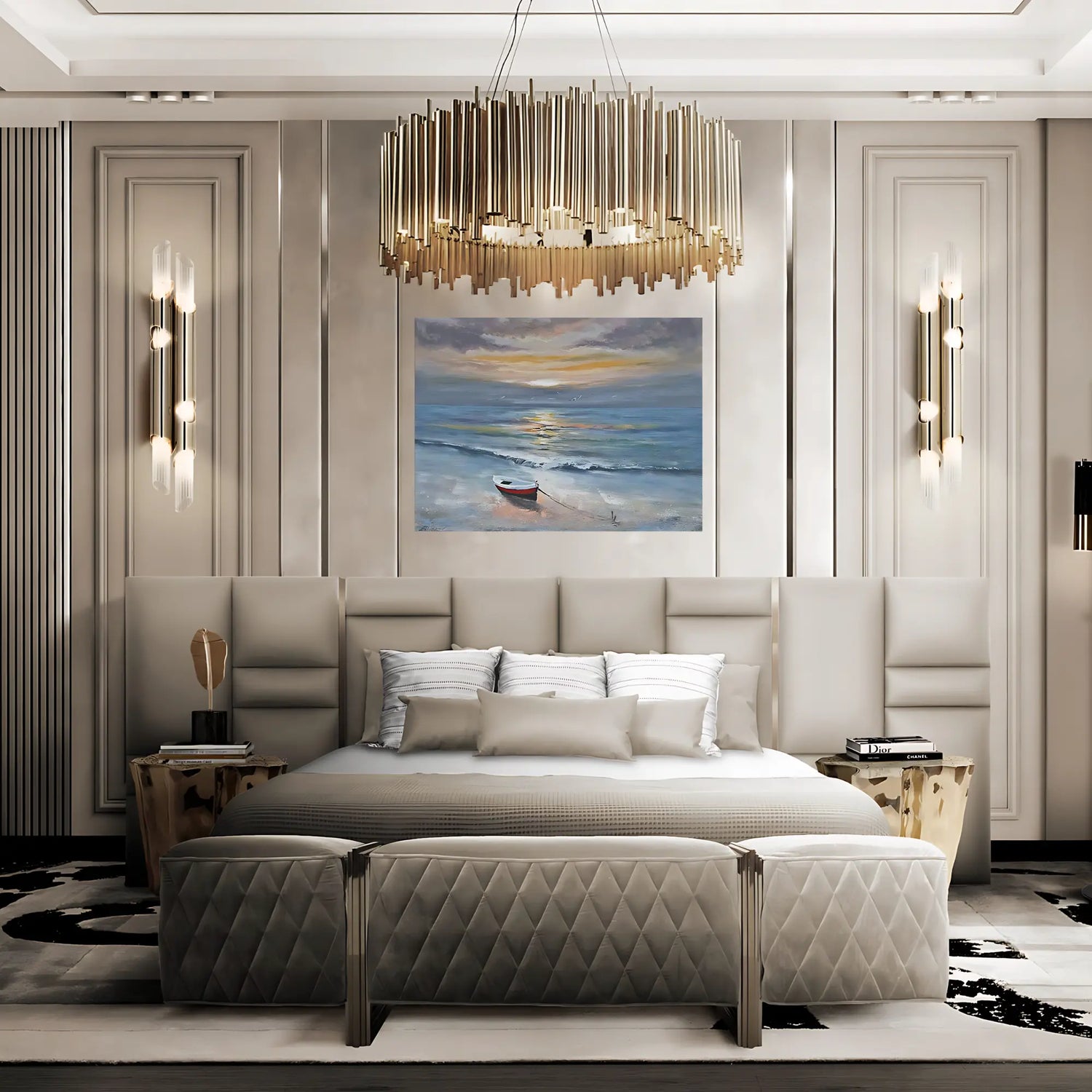 QUIET VOYAGE OIL PAINTING