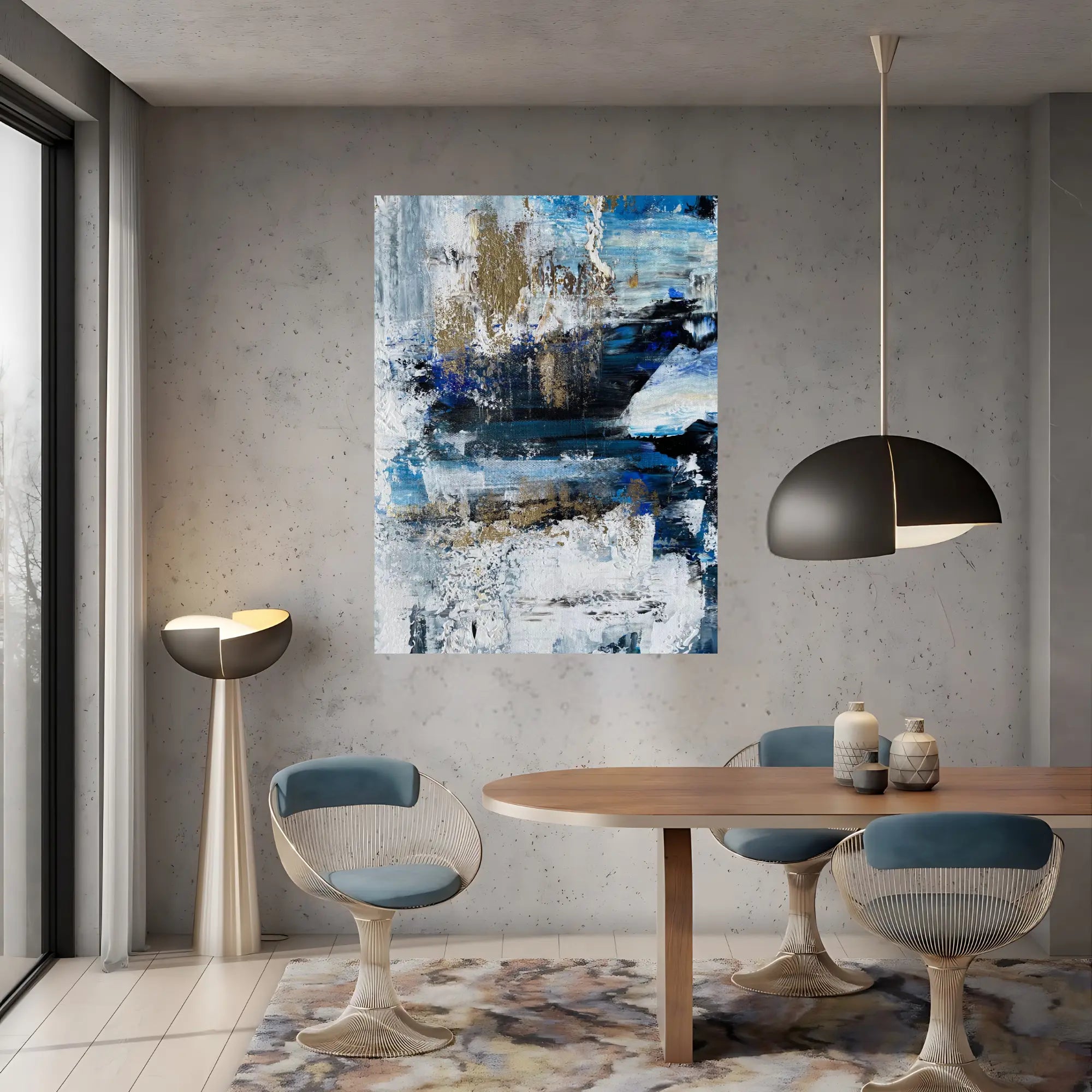 GLISTENING MIST OIL PAINTING