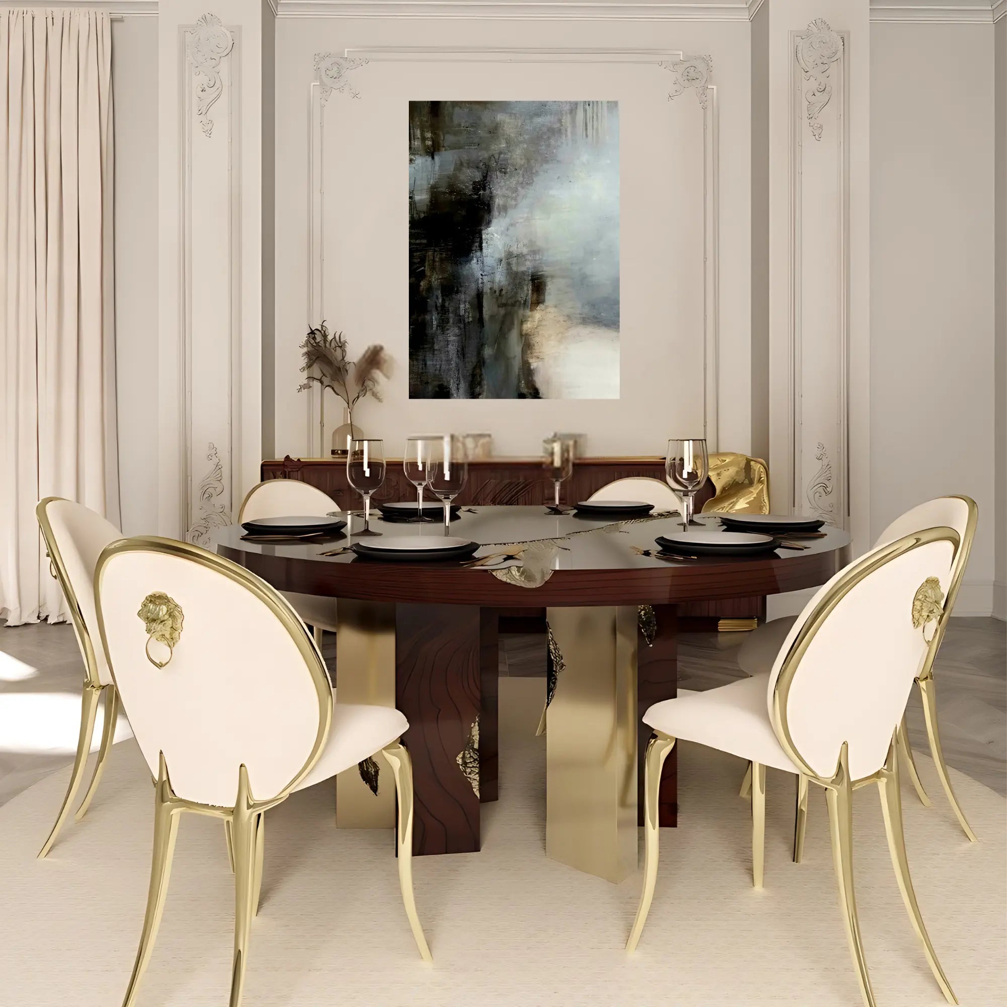 STYGIAN LAYERS OIL PAINTING