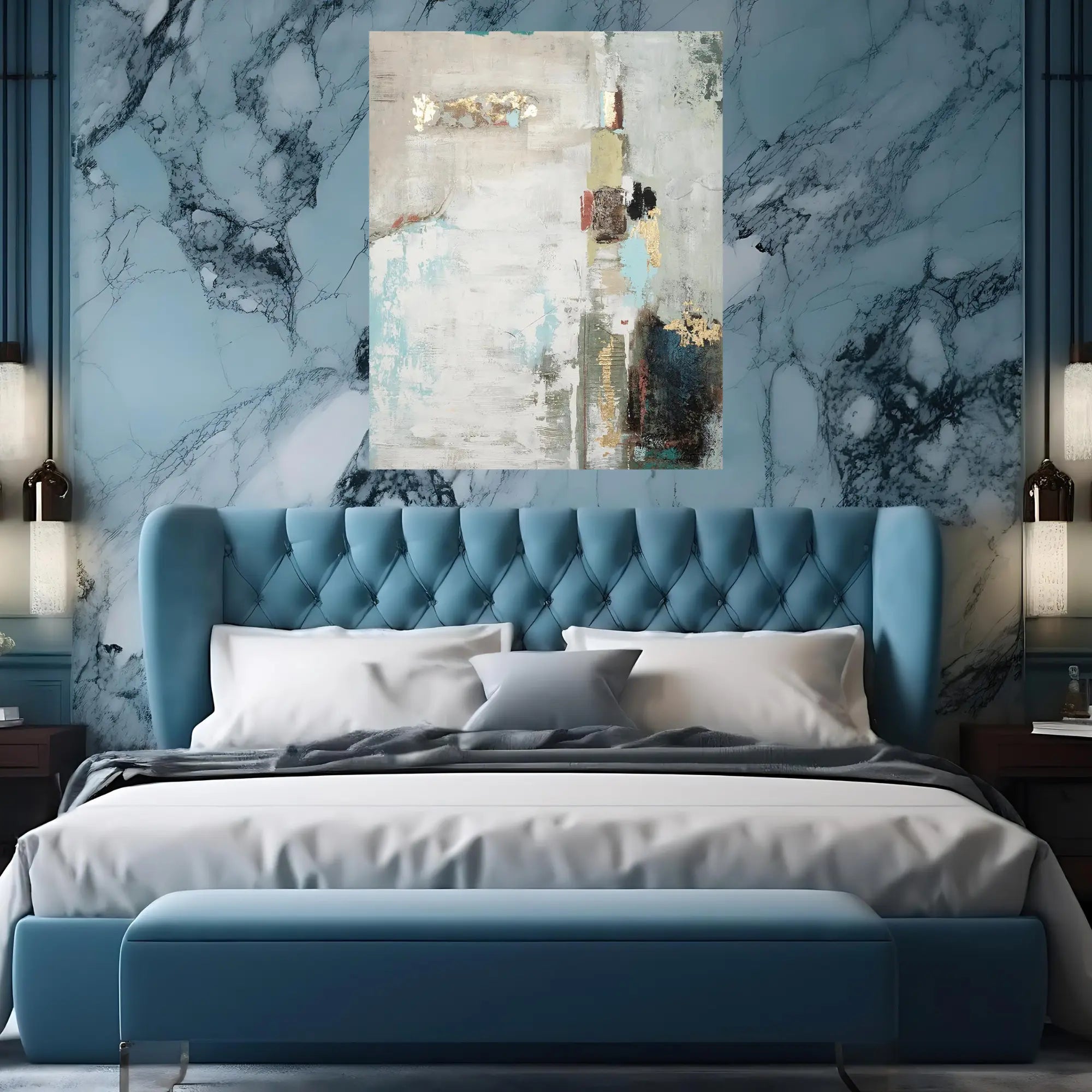 MISTY GLIMMER OIL PAINTING