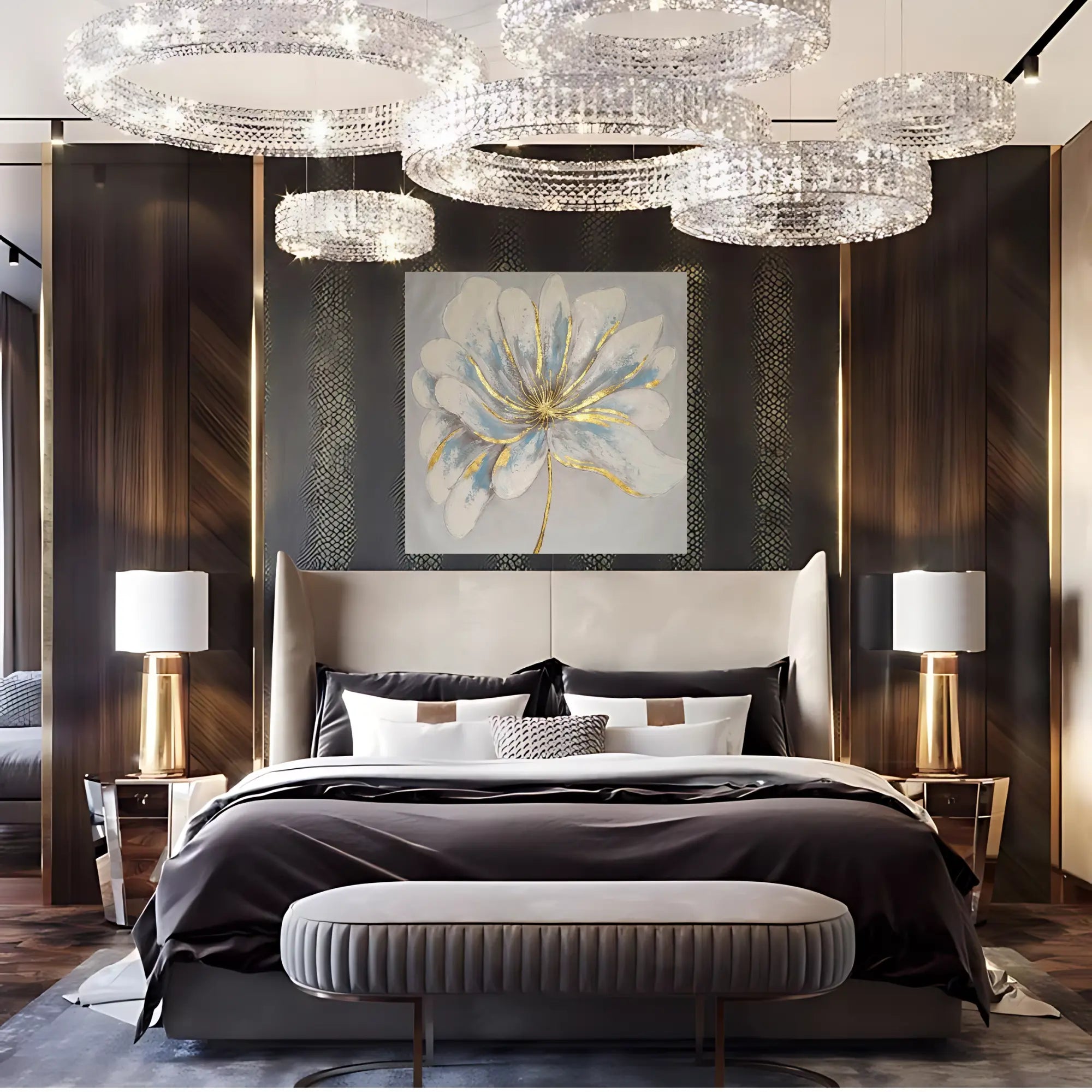 GLIMMORA OIL PAINTING