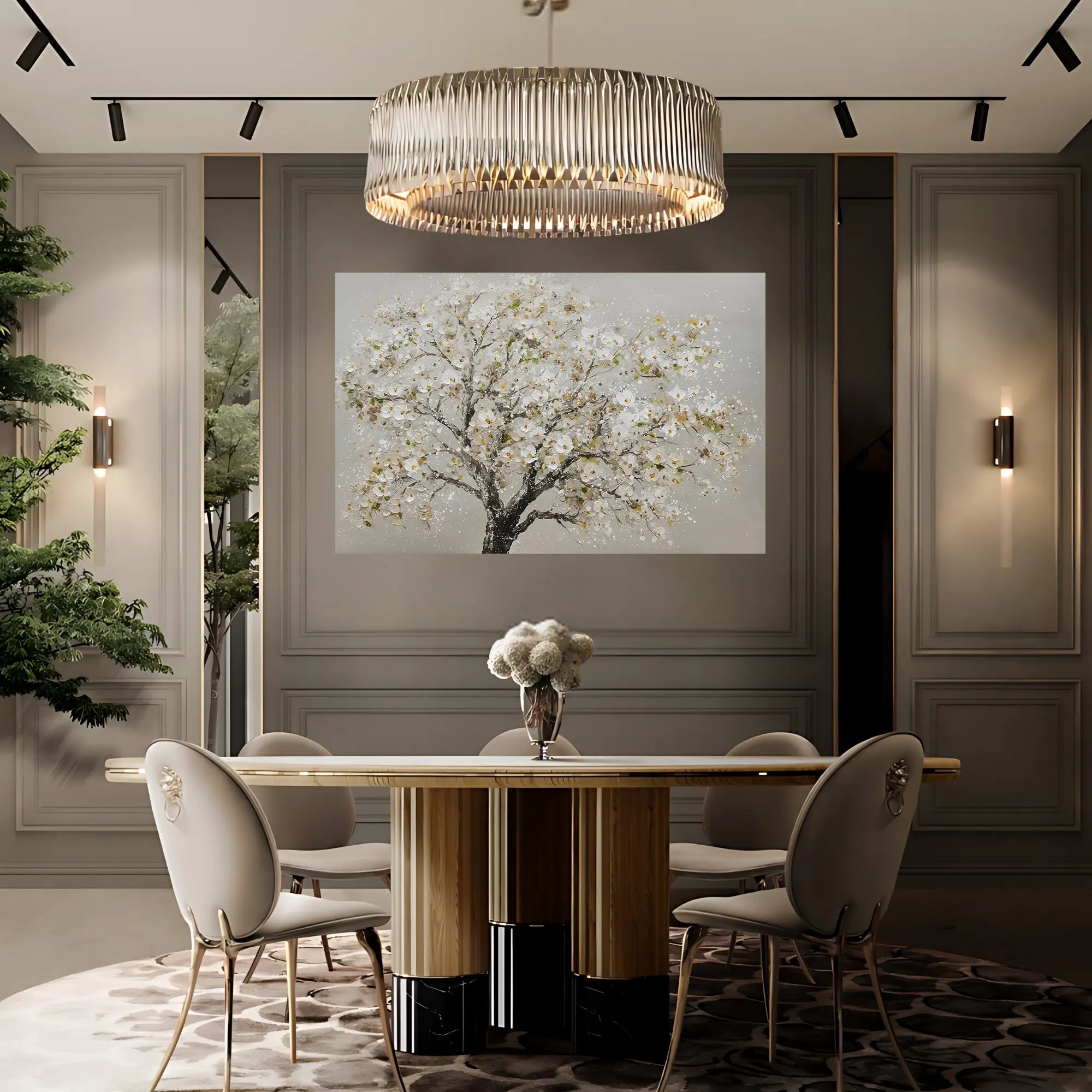 PETAL HARMONY OIL PAINTING