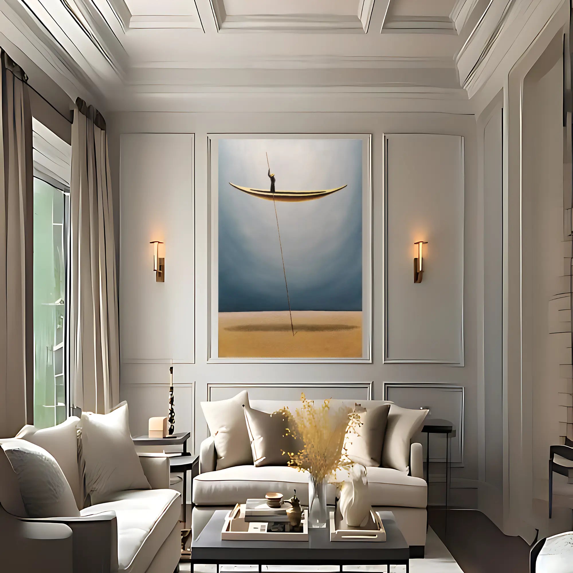 HORIZON ABOUND OIL PAINTING