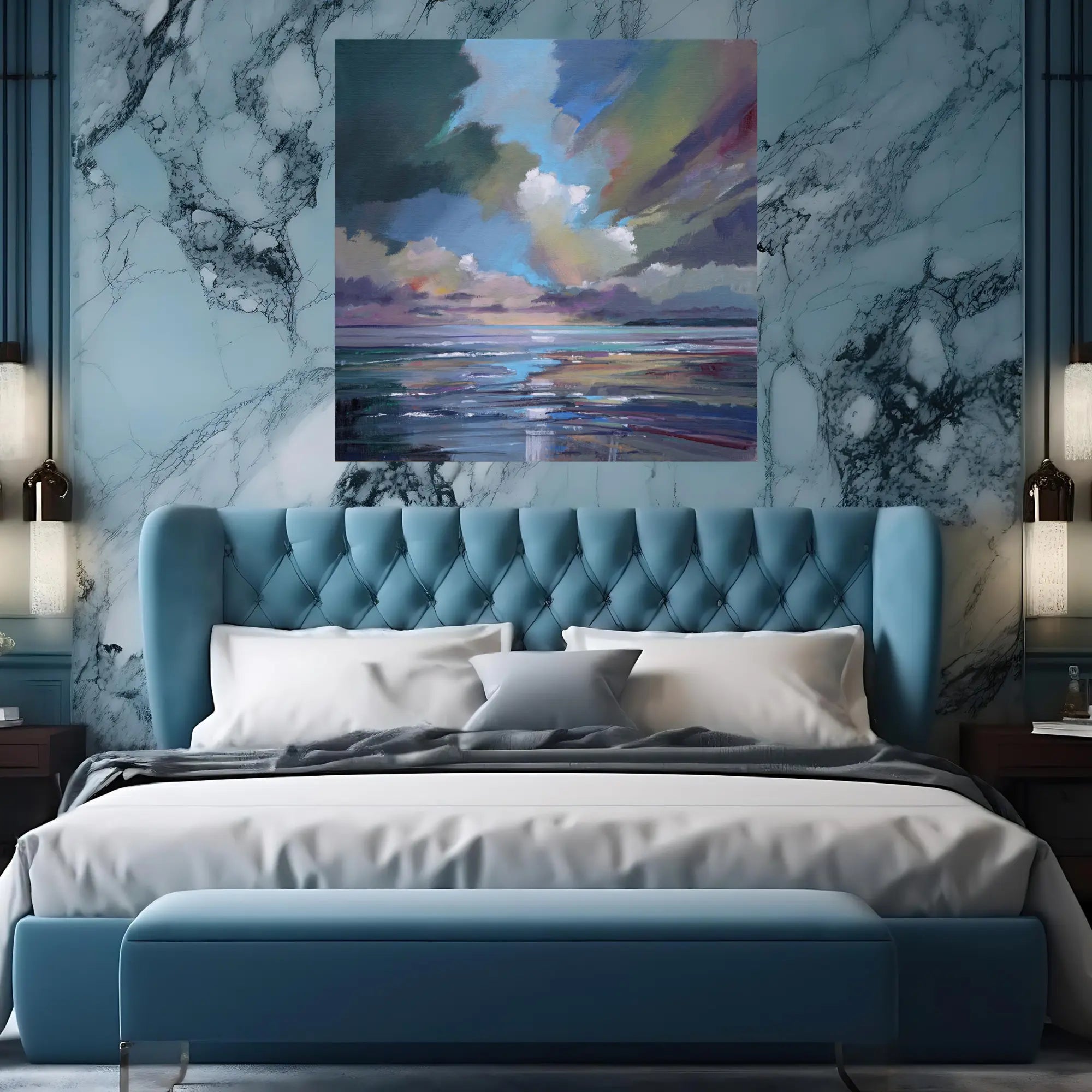 ETHEREAL WATERS OIL PAINTING