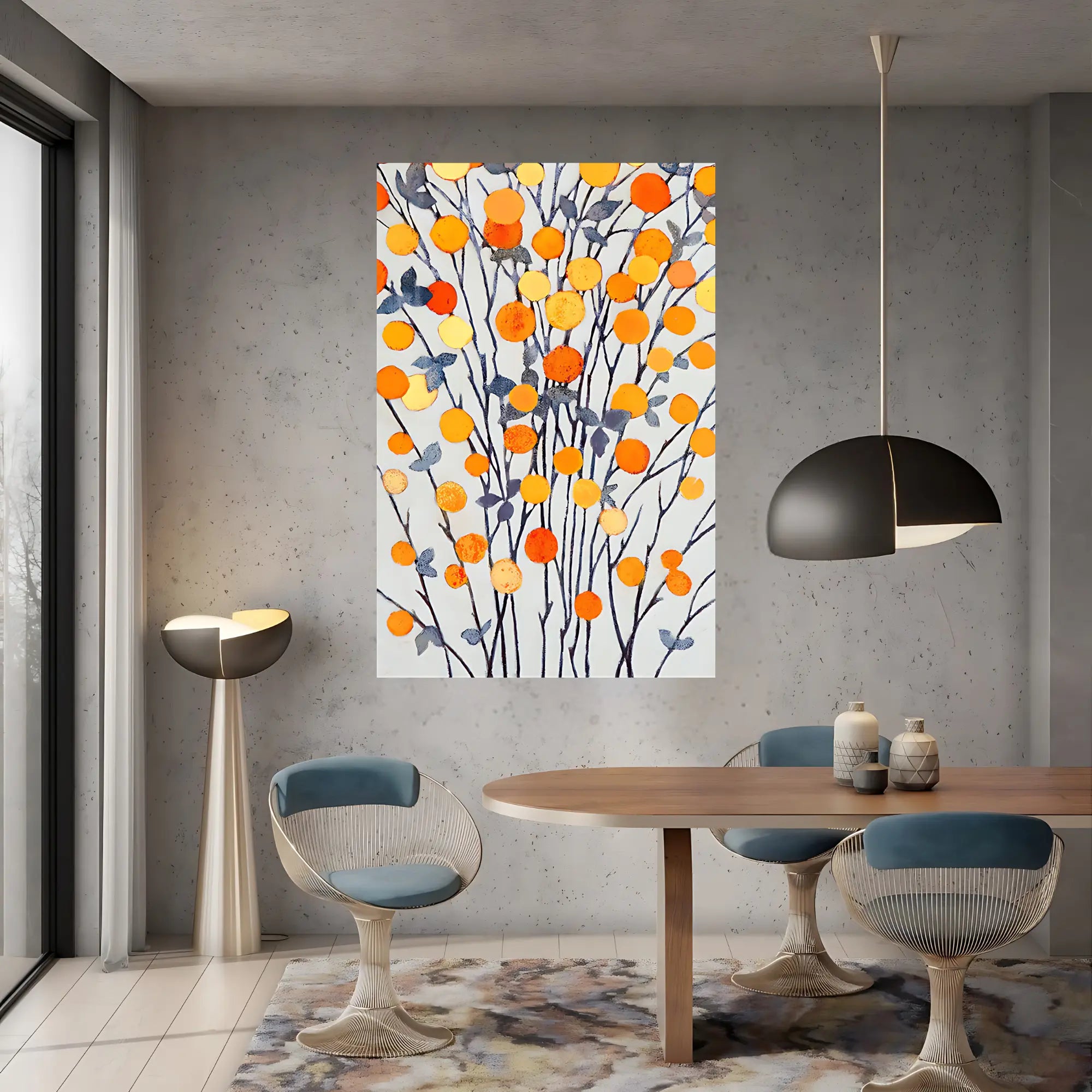 CITRUS BLOSSOMS OIL PAINTING