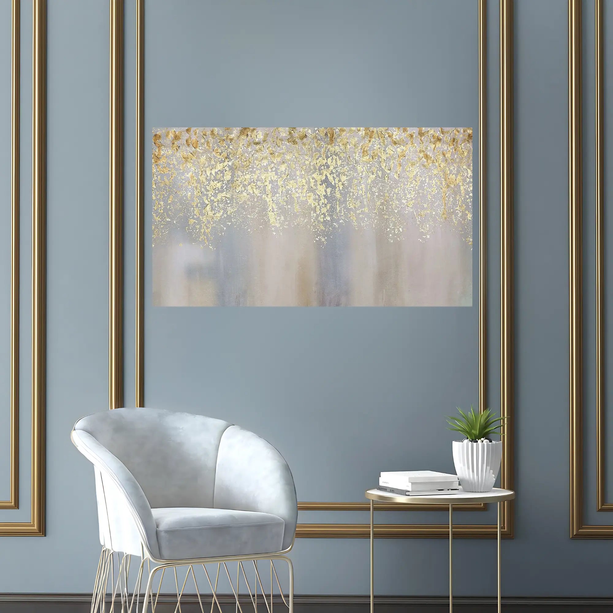 OPULENT HAZE OIL PAINTING