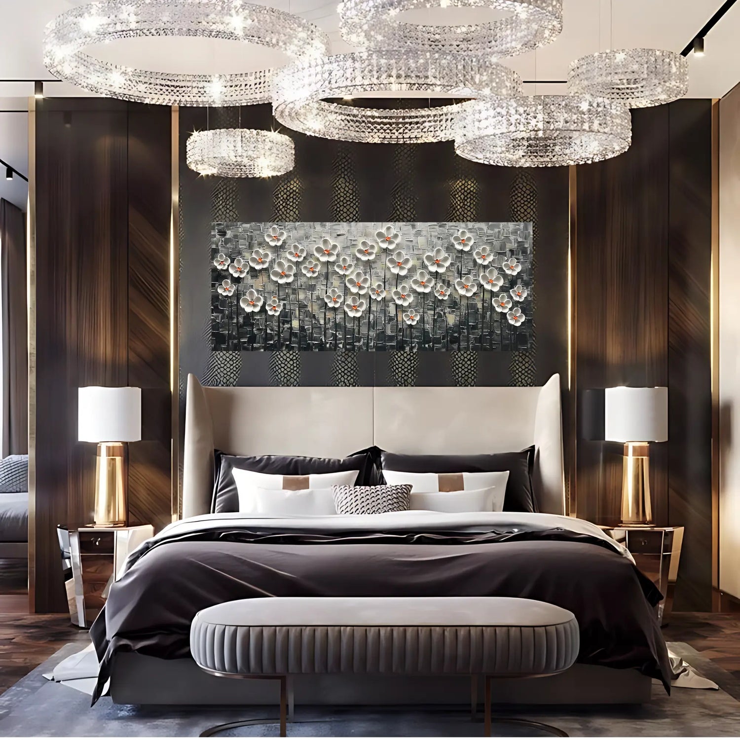 MIDNIGHT SERENADE OIL PAINTING