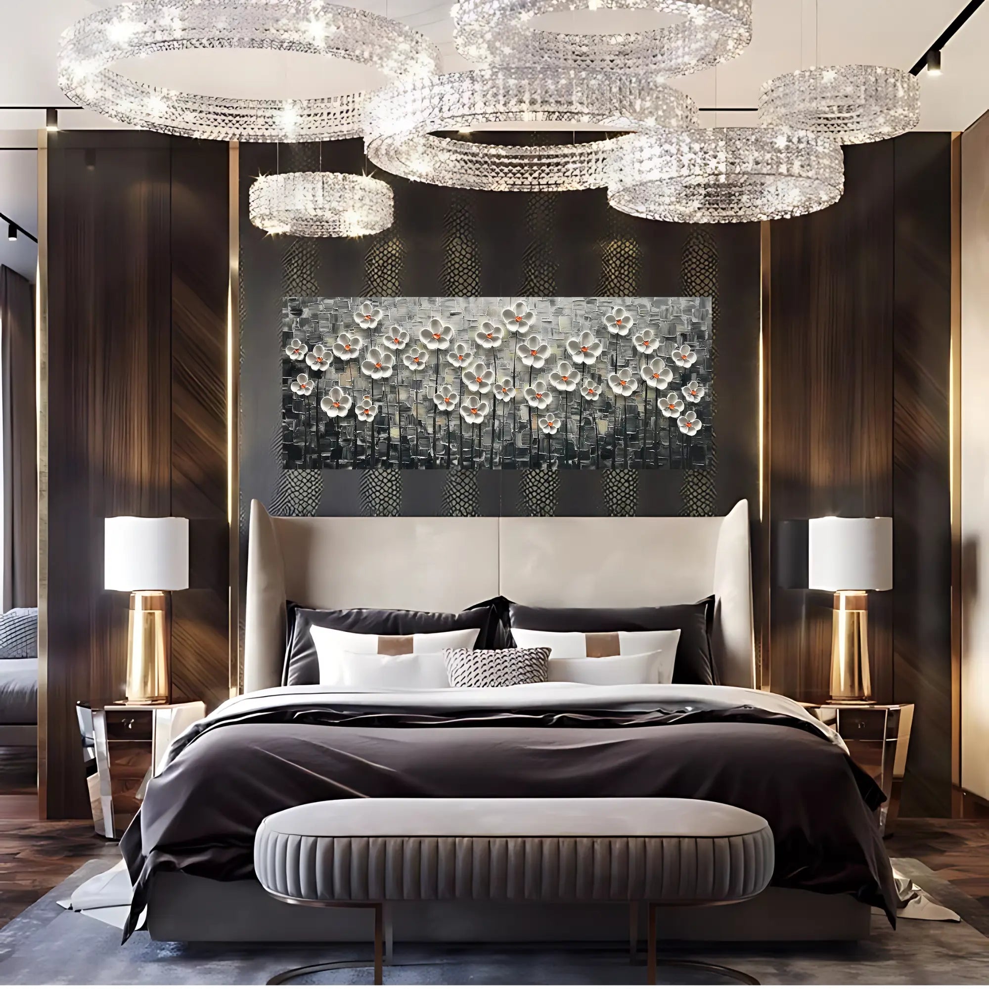 MIDNIGHT SERENADE OIL PAINTING