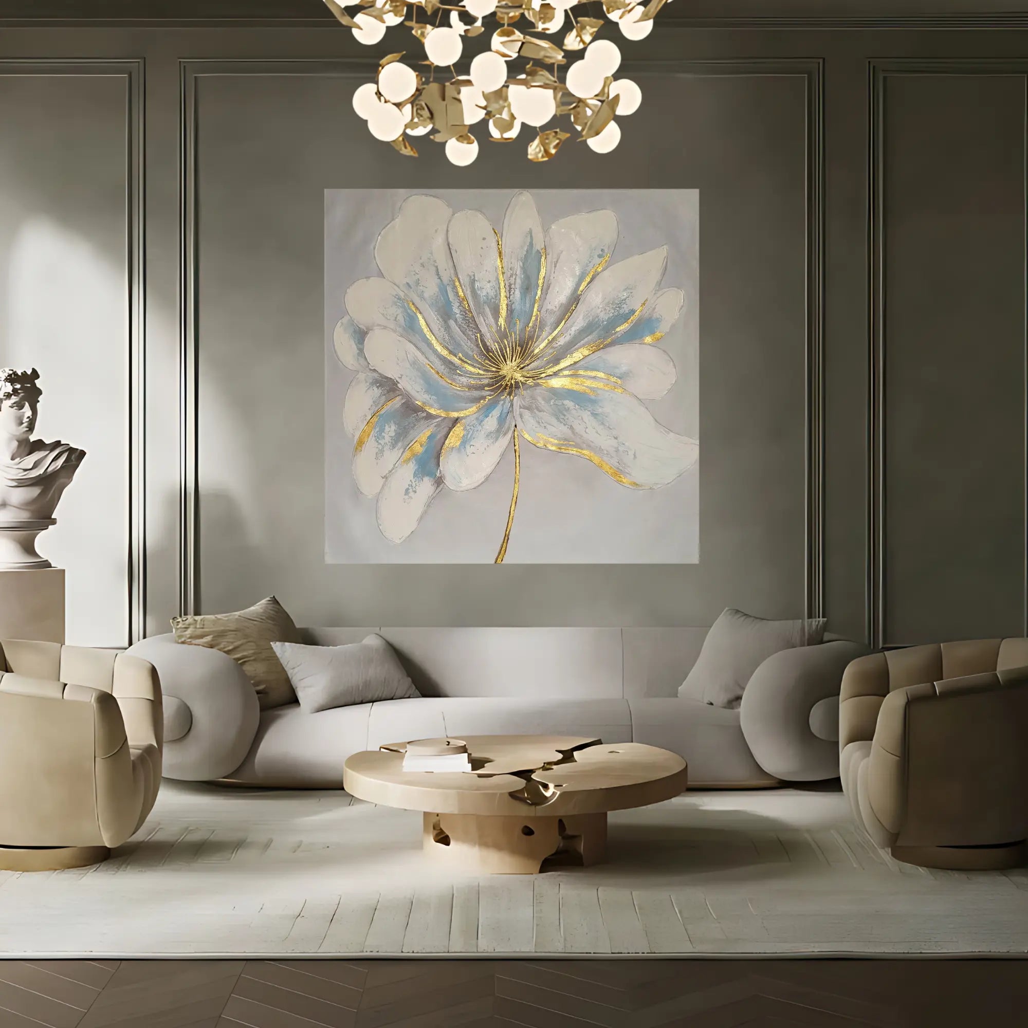 GLIMMORA OIL PAINTING