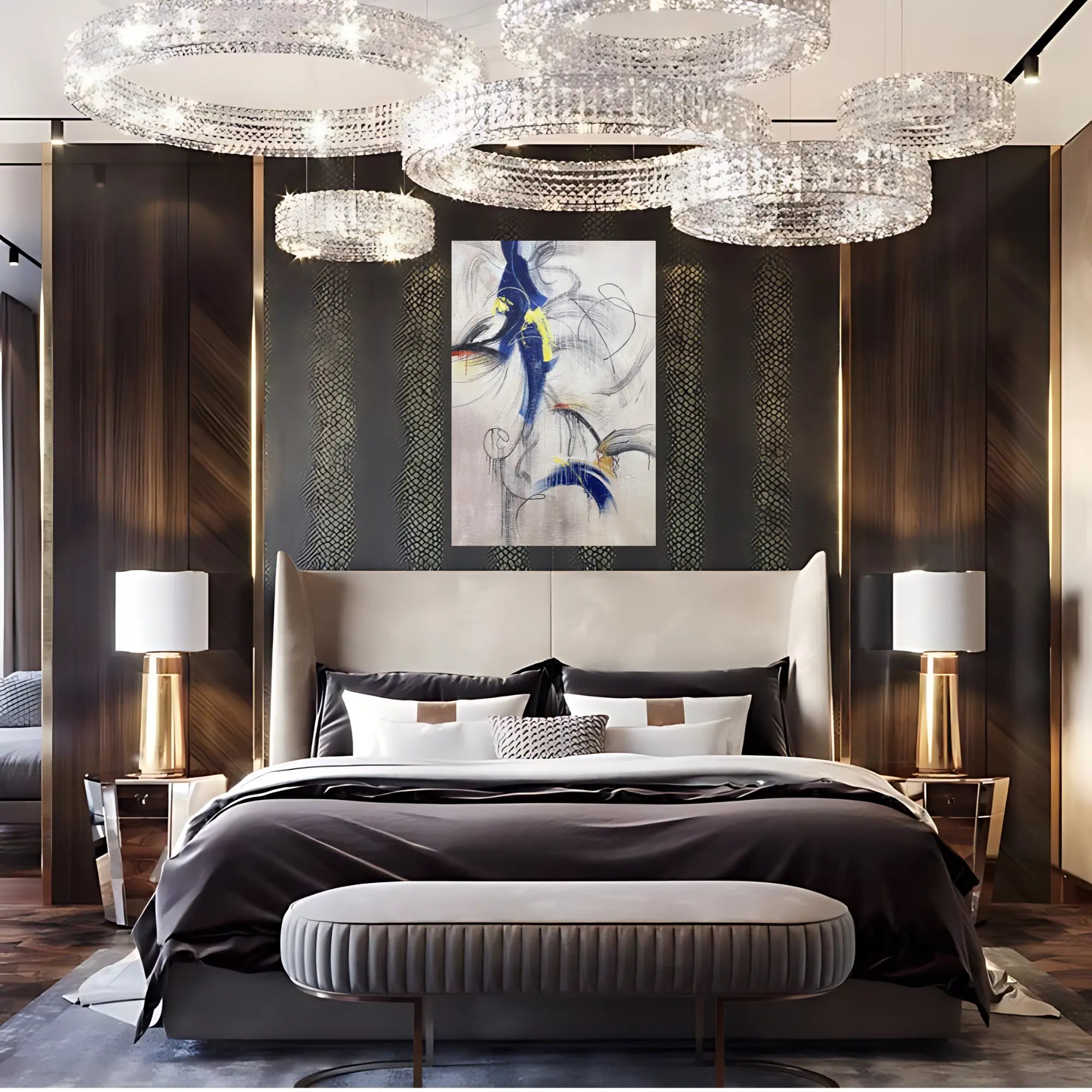 STELLAR TIDES OIL PAINTING