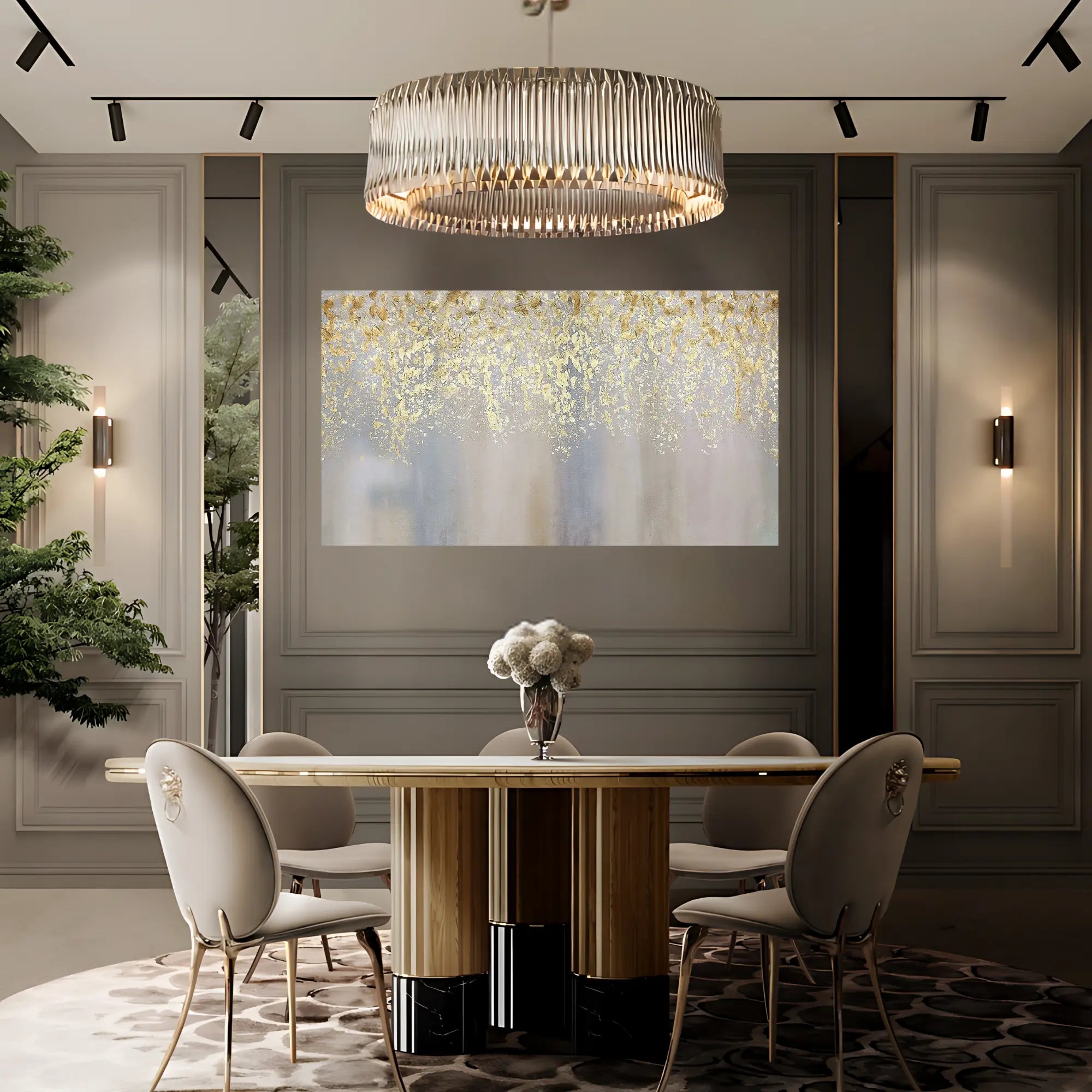 OPULENT HAZE OIL PAINTING