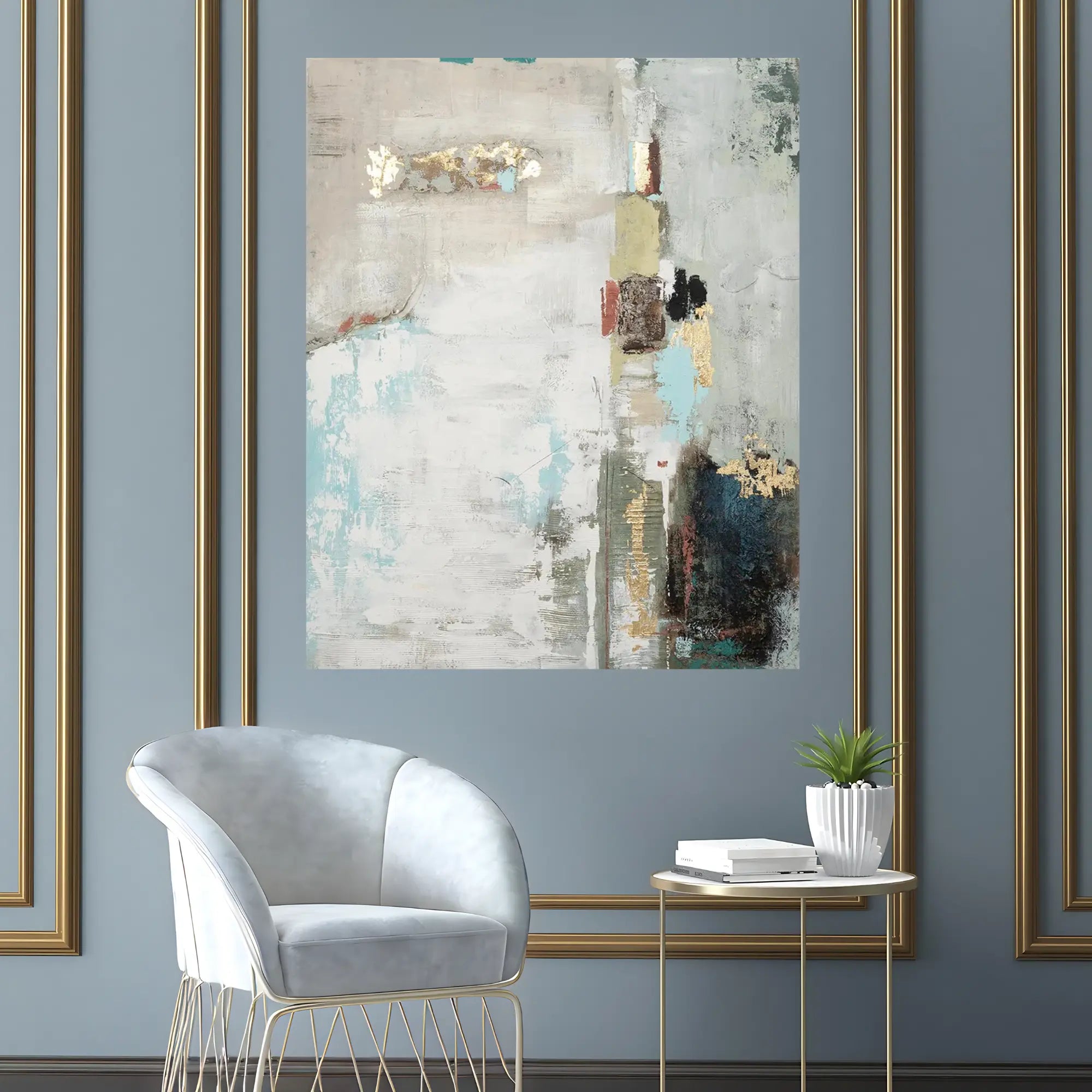 MISTY GLIMMER OIL PAINTING