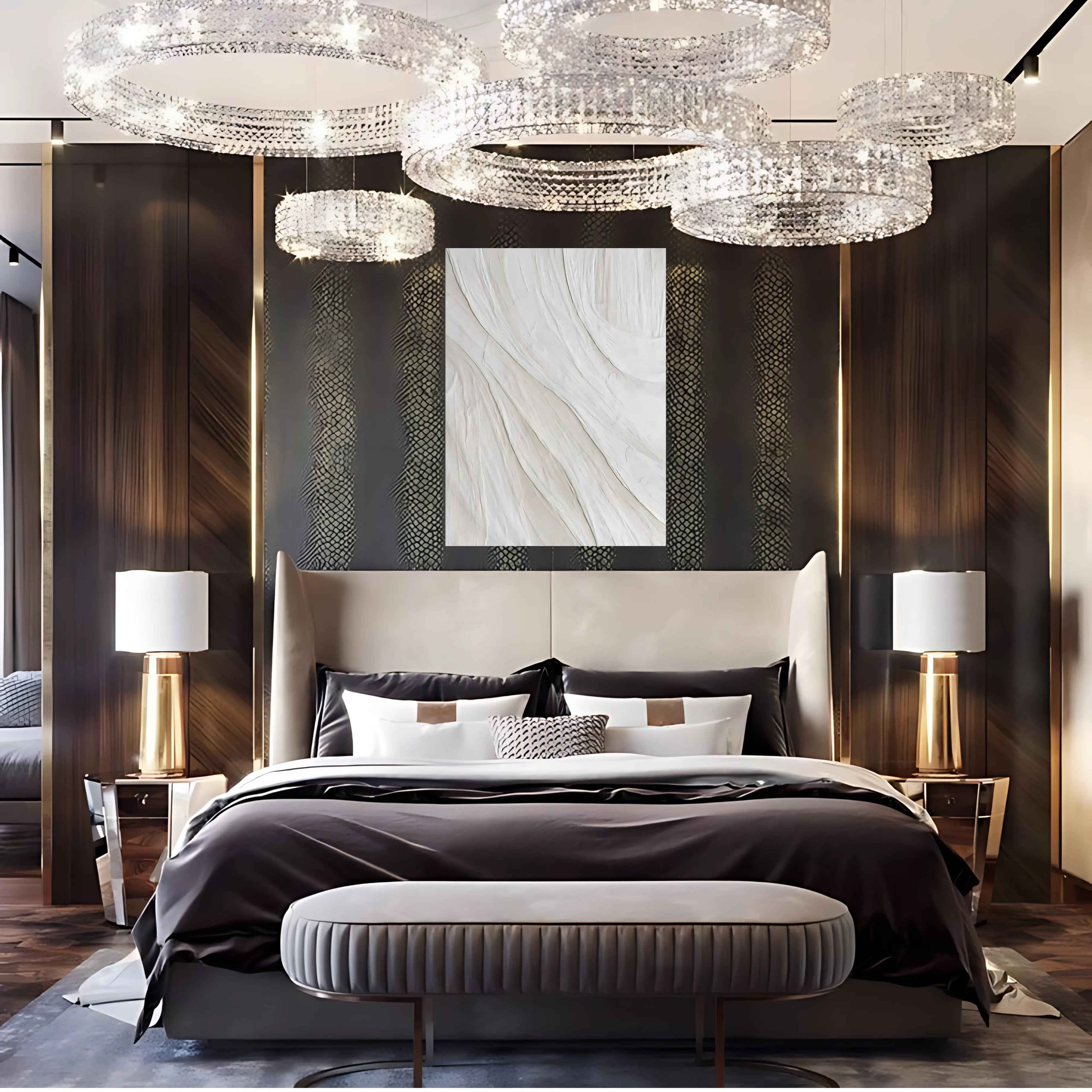 IVORY TIDES OIL PAINTING