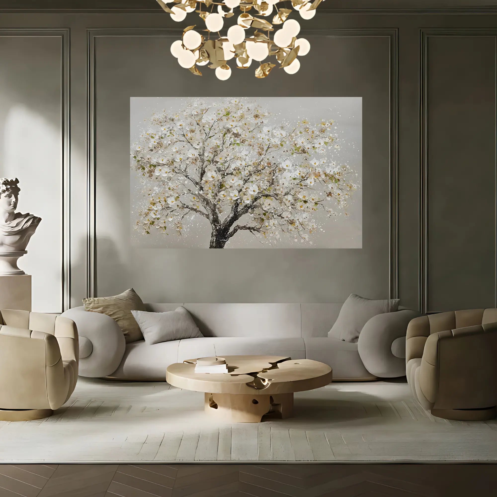 PETAL HARMONY OIL PAINTING