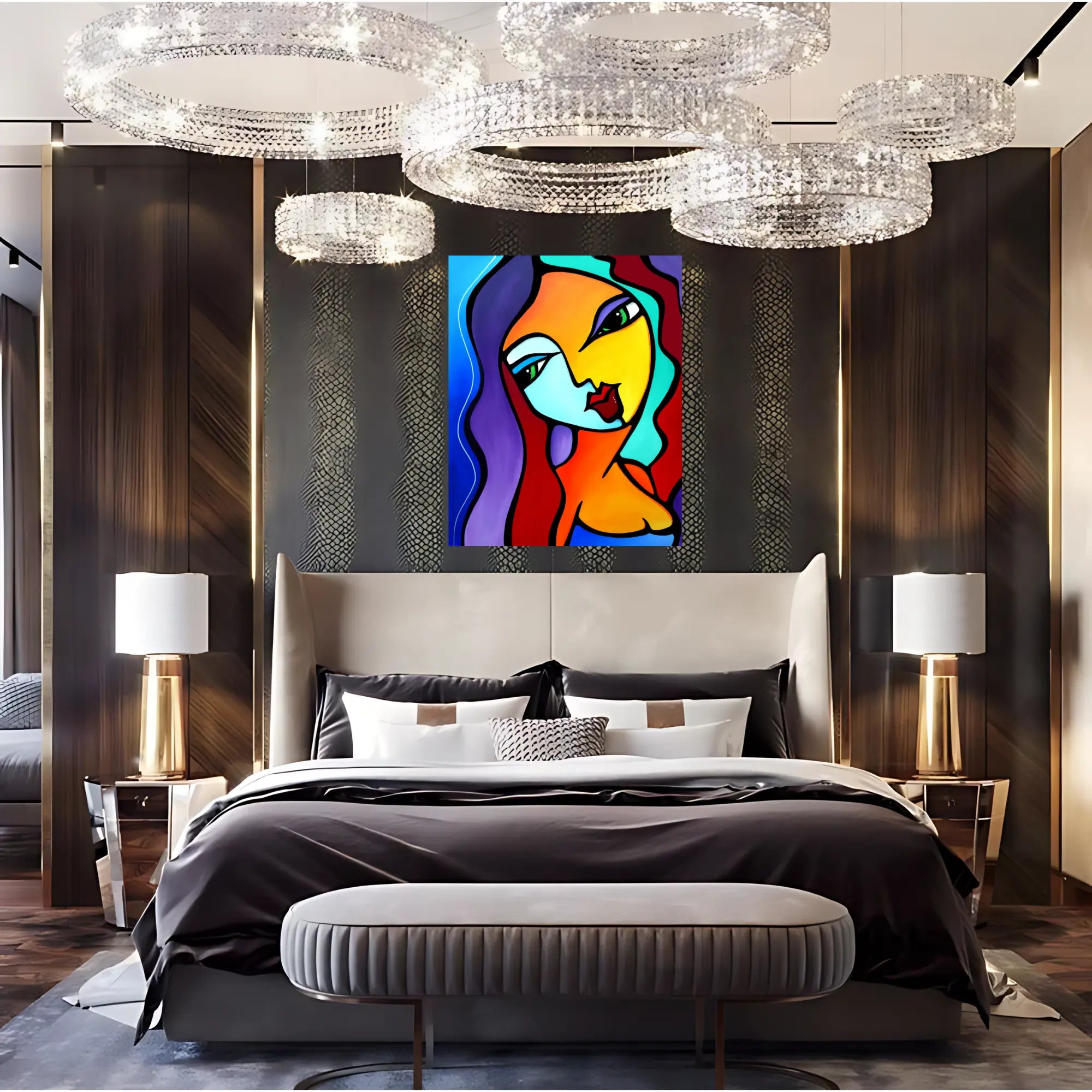 Dazzling Essence Oil Painting