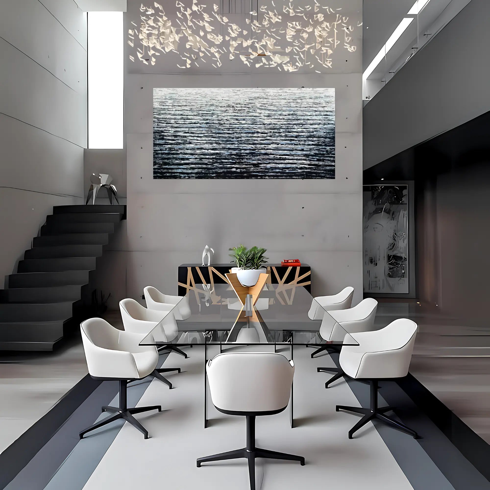 WAVEBOUND OIL PAINTING