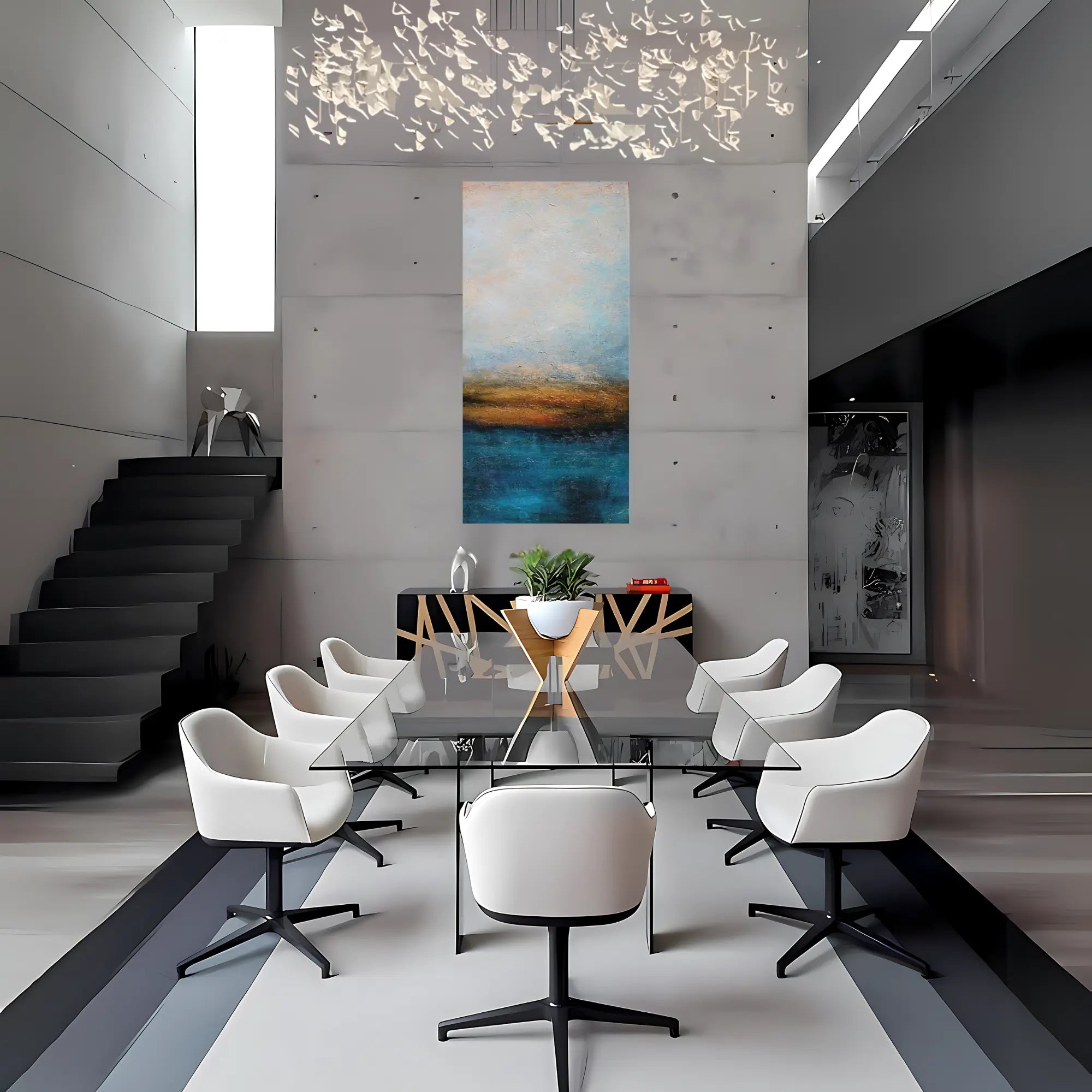 ECLIPSE EDGE OIL PAINTING