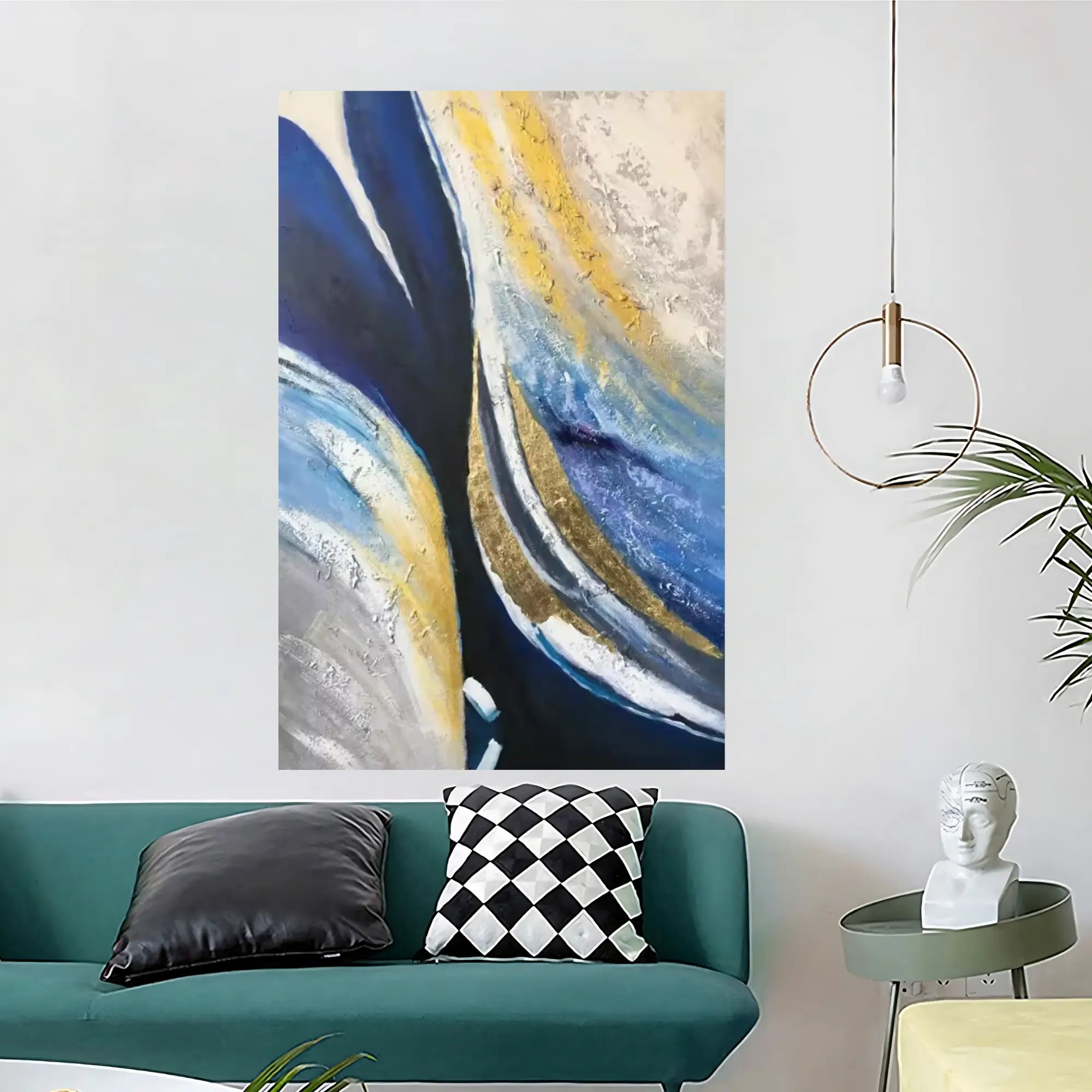 Cosmic Drift Oil Painting