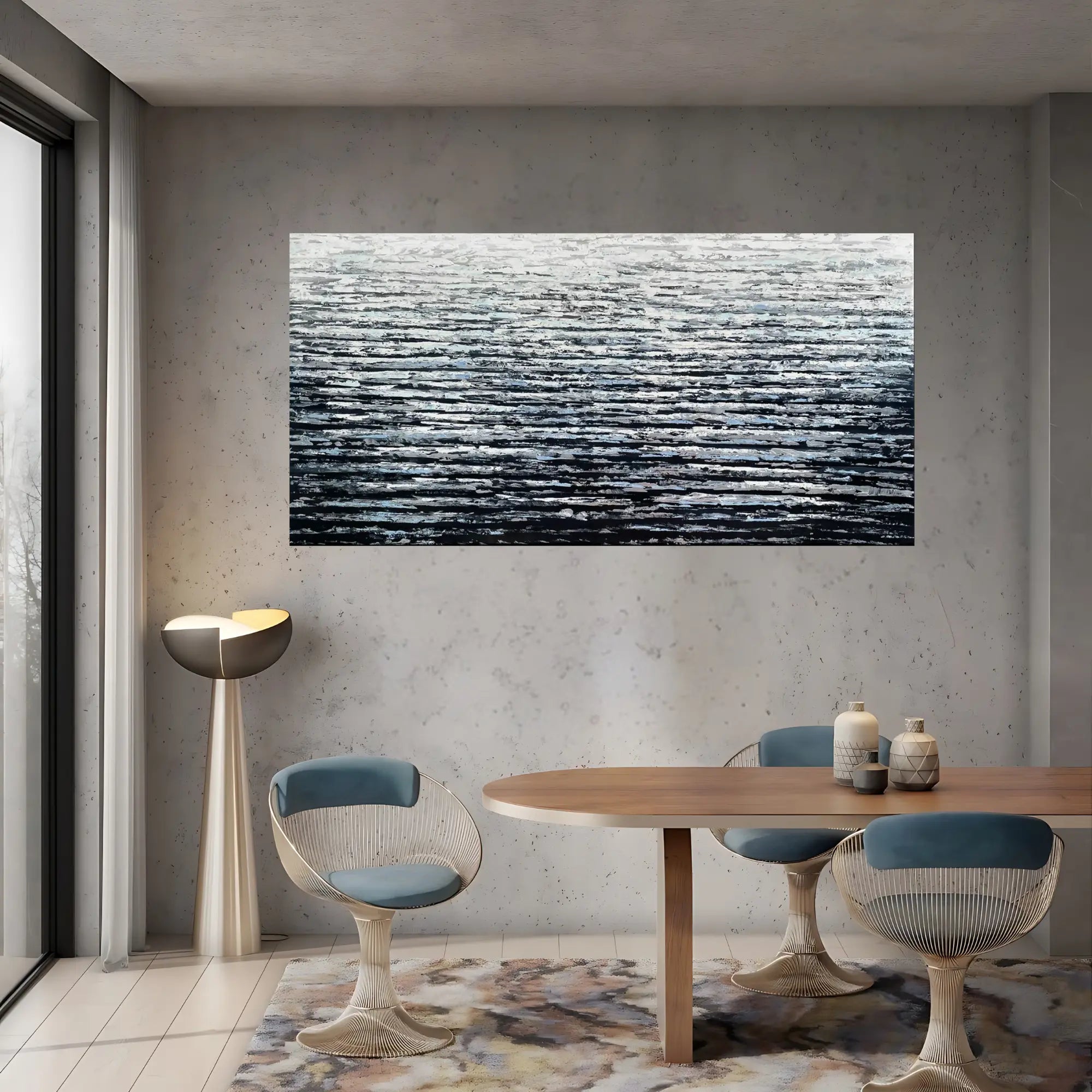 WAVEBOUND OIL PAINTING