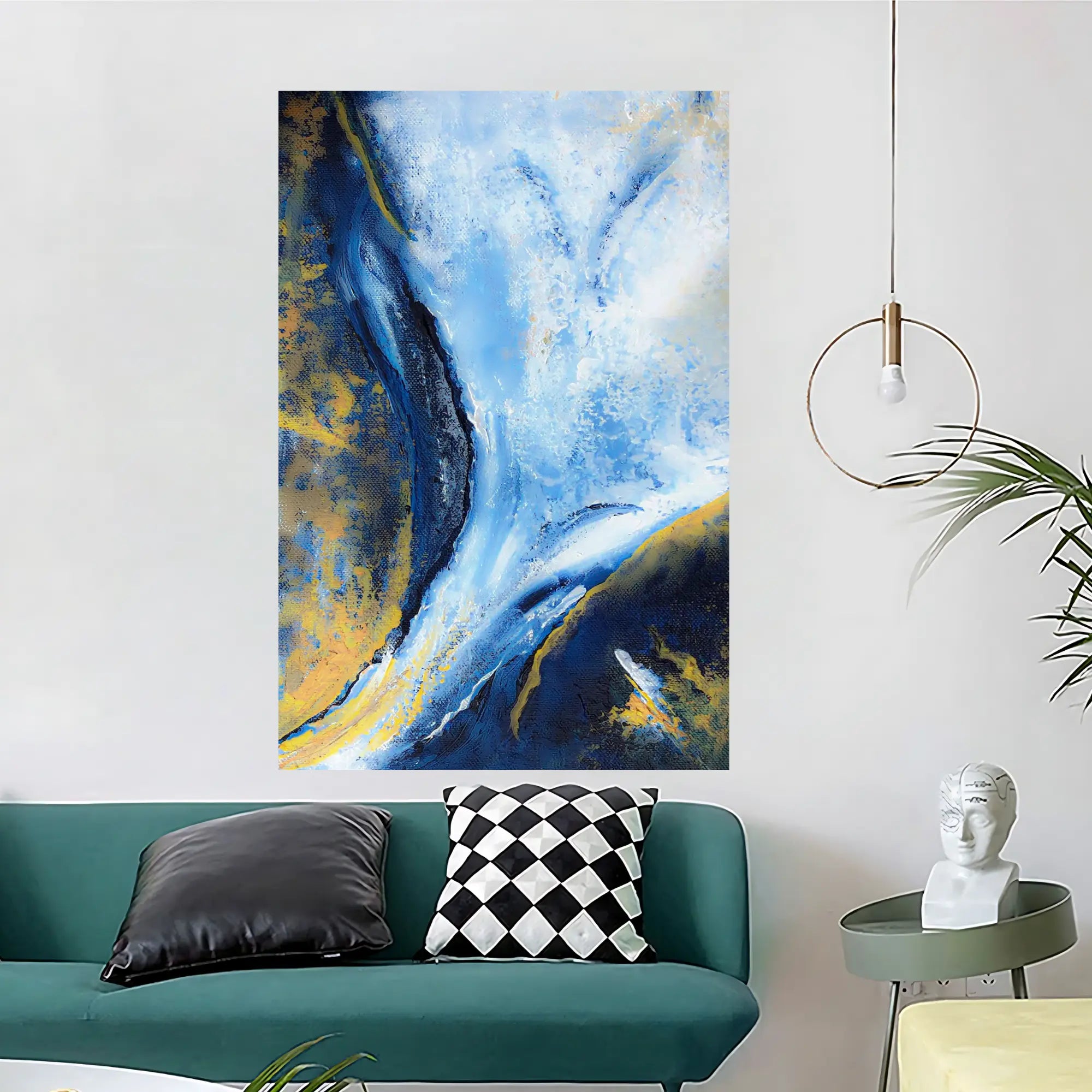 Cosmic Drift Oil Painting