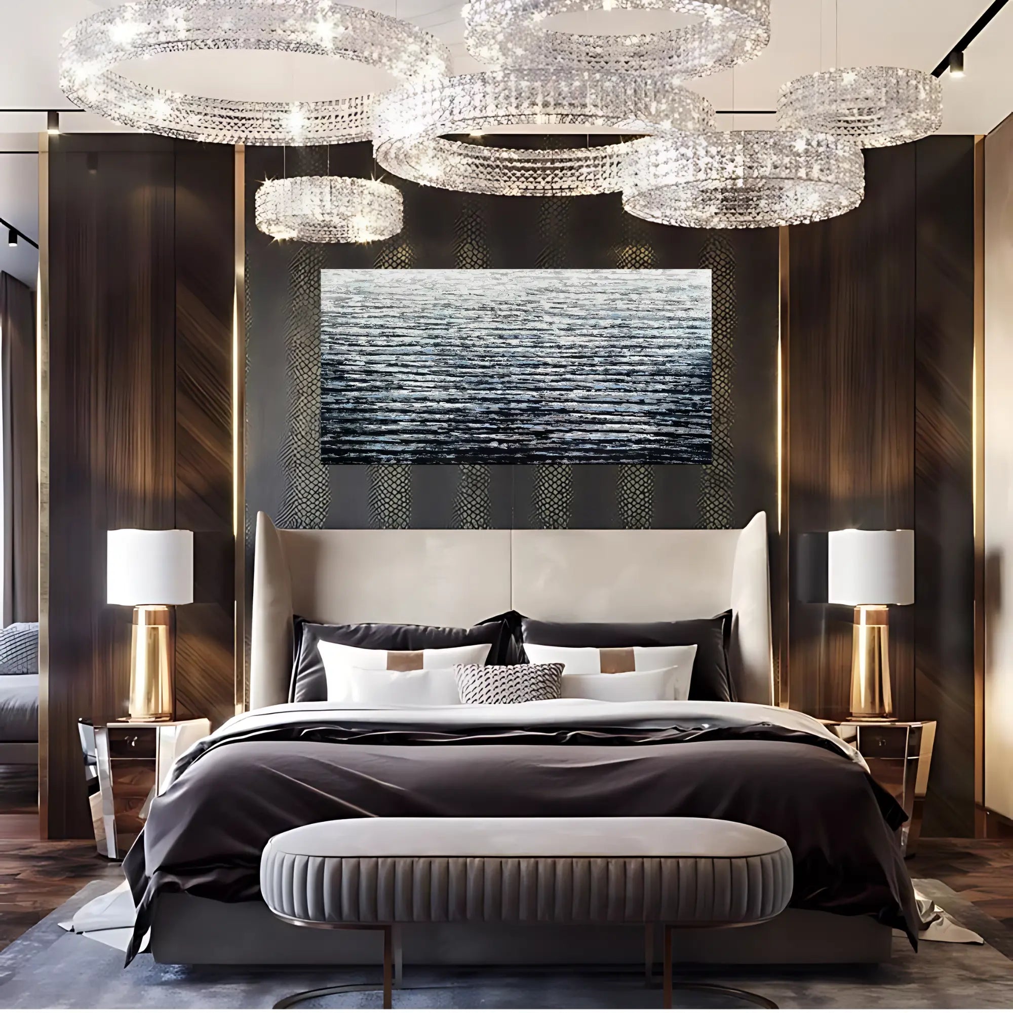 WAVEBOUND OIL PAINTING