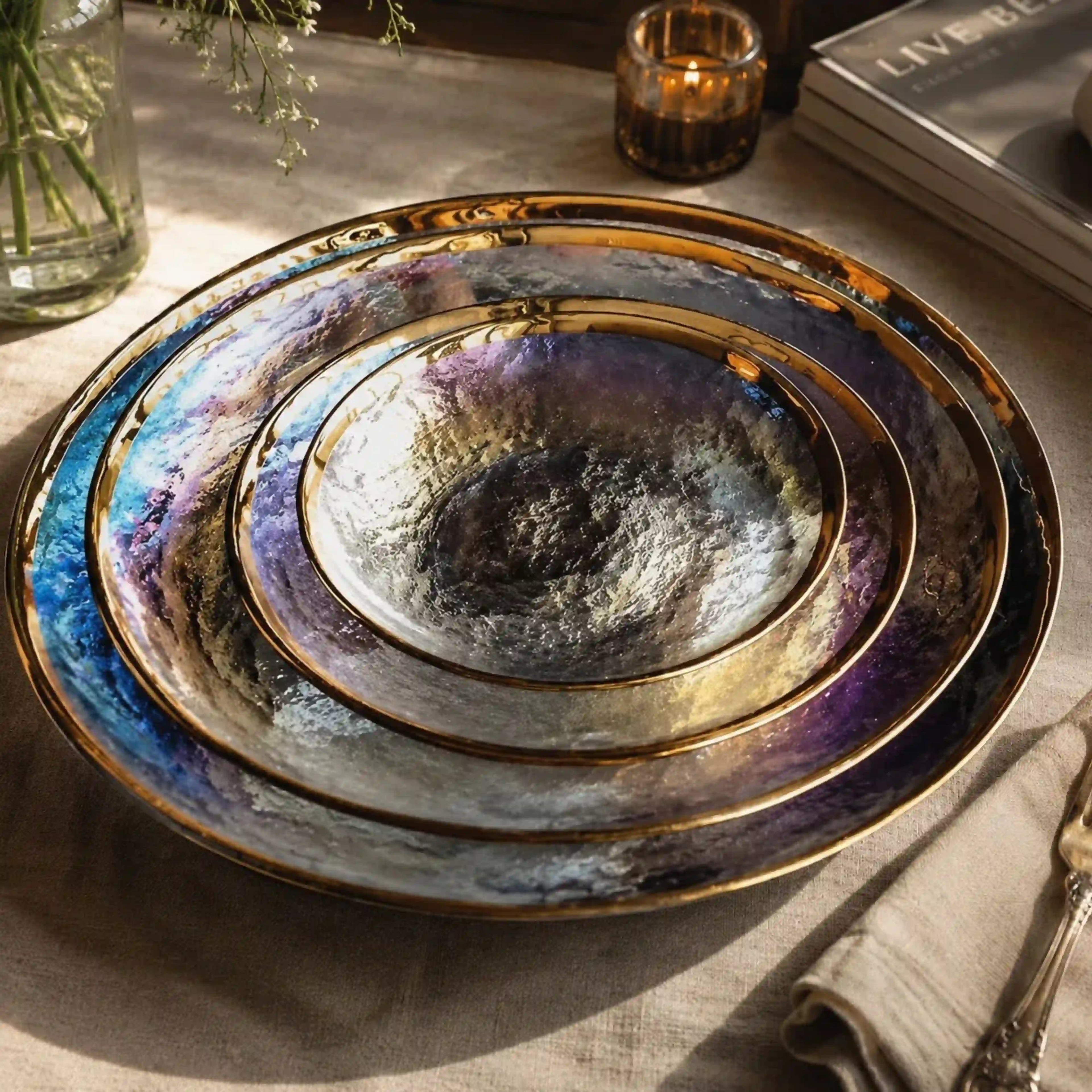 RAINBOW OPAQUE PLATE