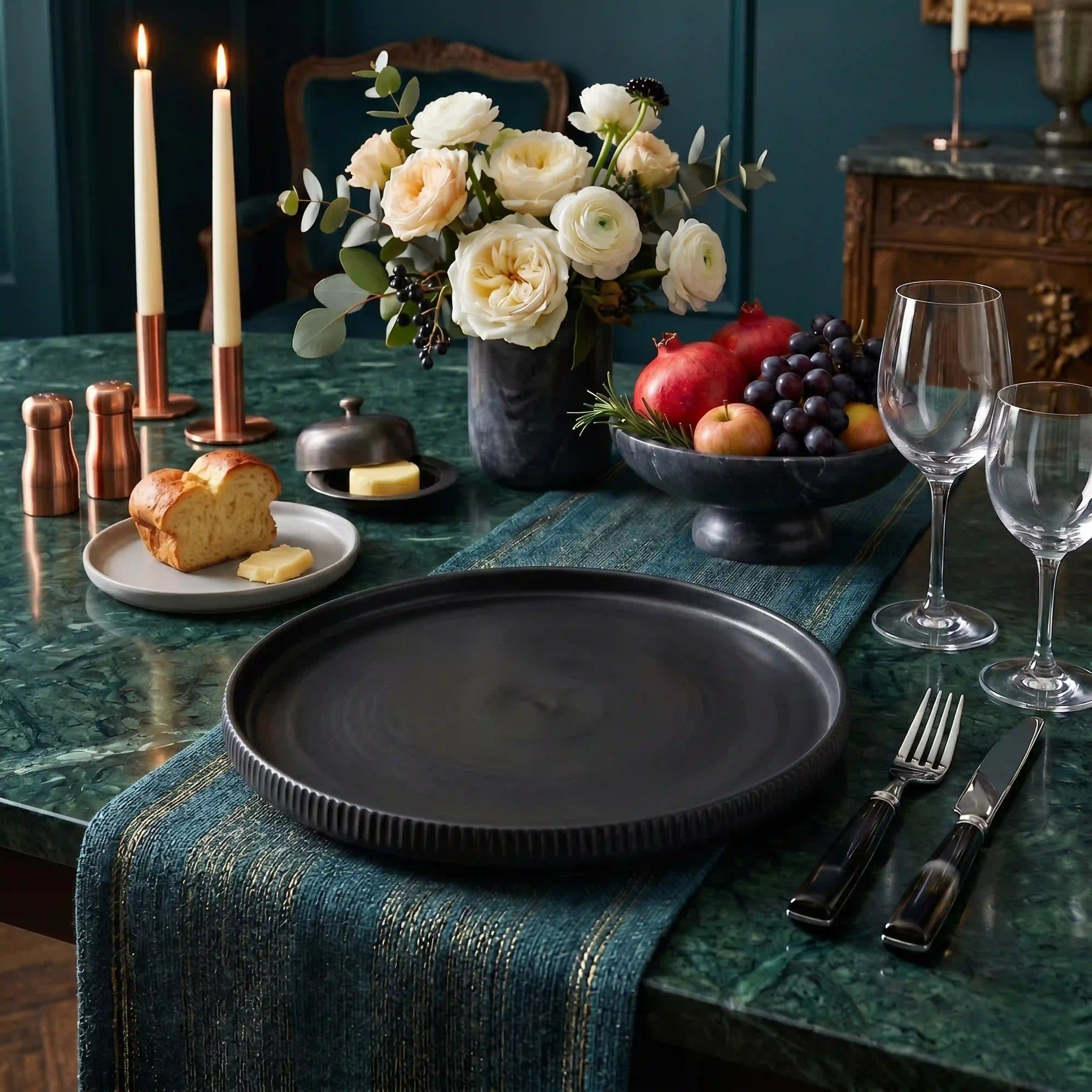 NOELLE NOIR PLATE