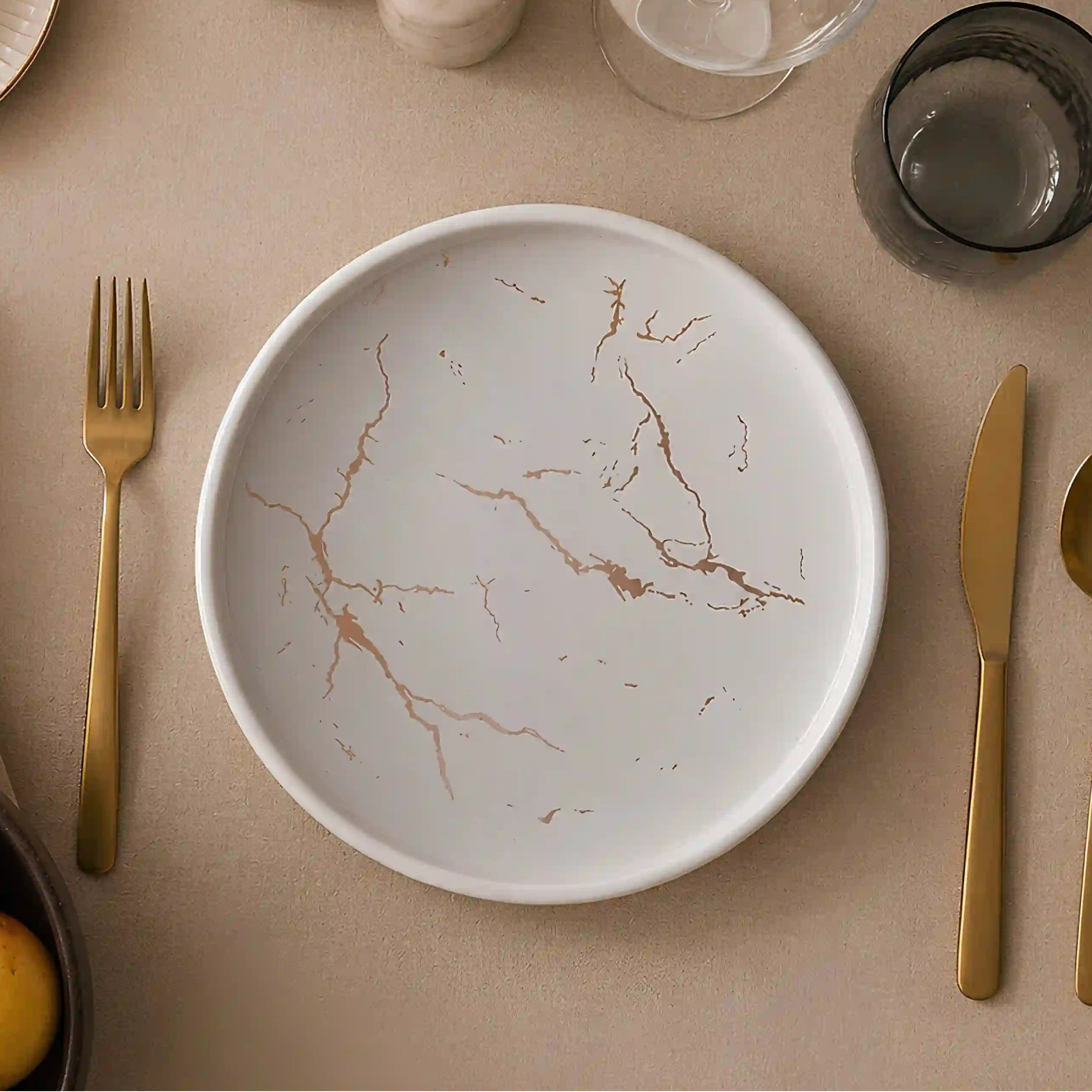 LIGHTNING BLANC PLATE